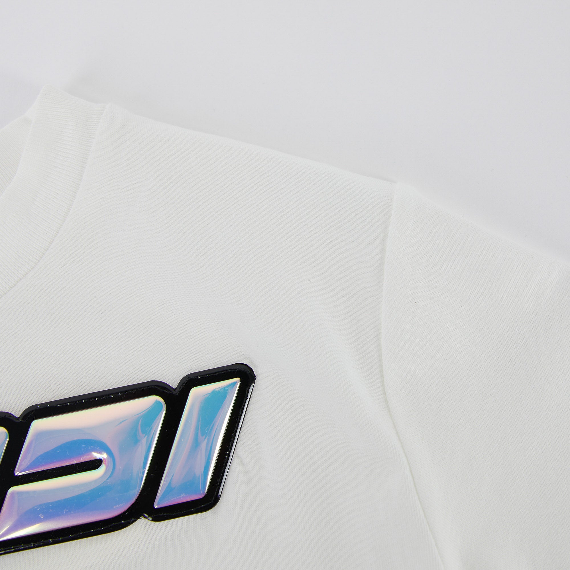 Boys & Girls White Cotton T-Shirt