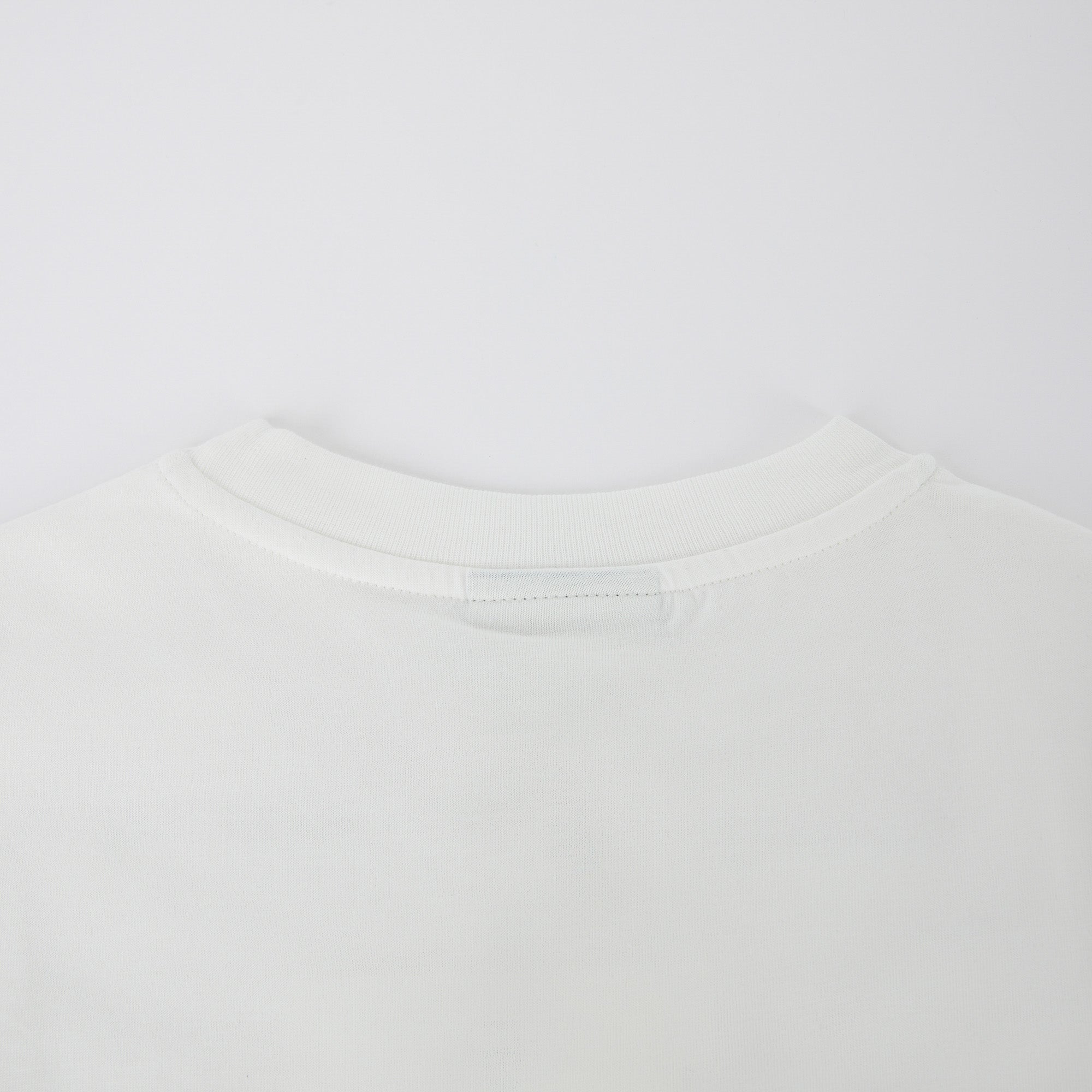 Boys & Girls White Cotton T-Shirt