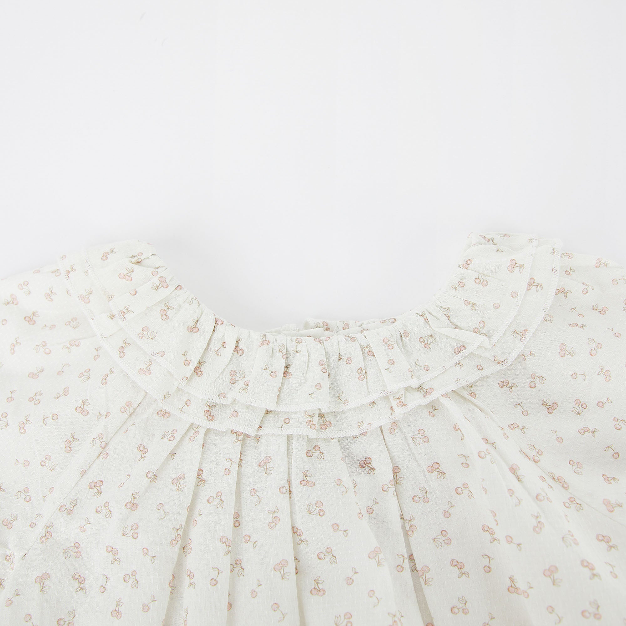 Girls White Logo Cotton Nightwear Dress