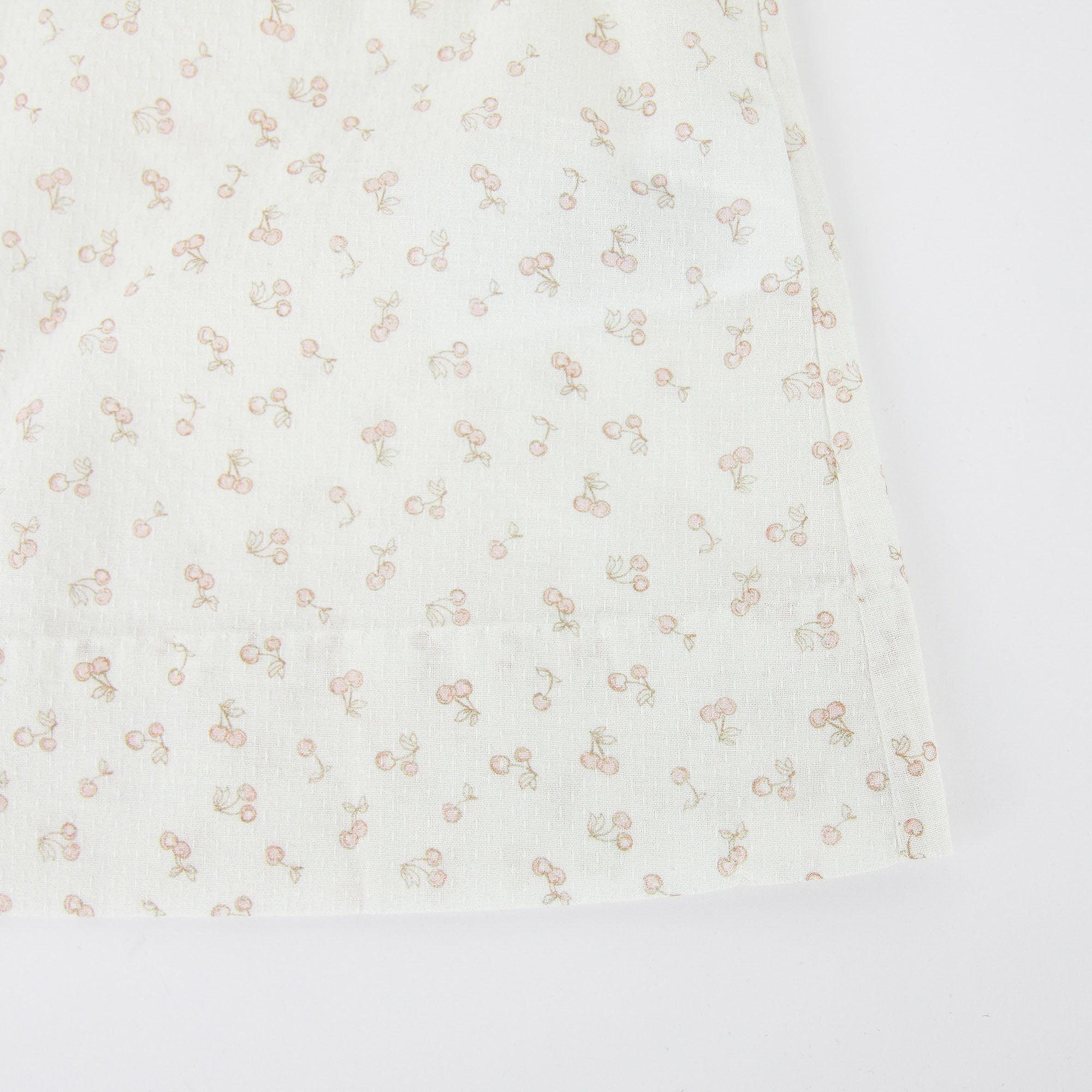 Girls White Logo Cotton Nightwear Dress