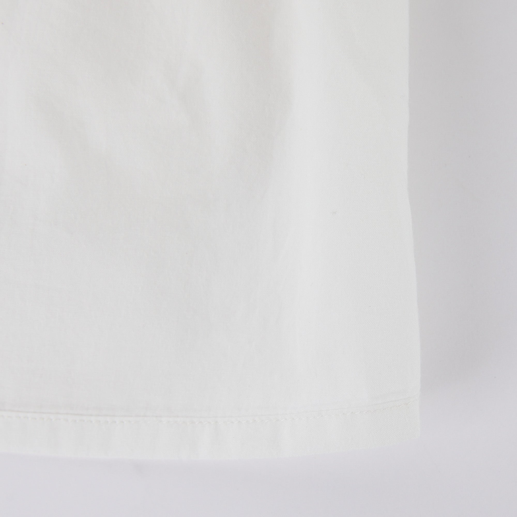 Girls White Embroidered Cotton Top
