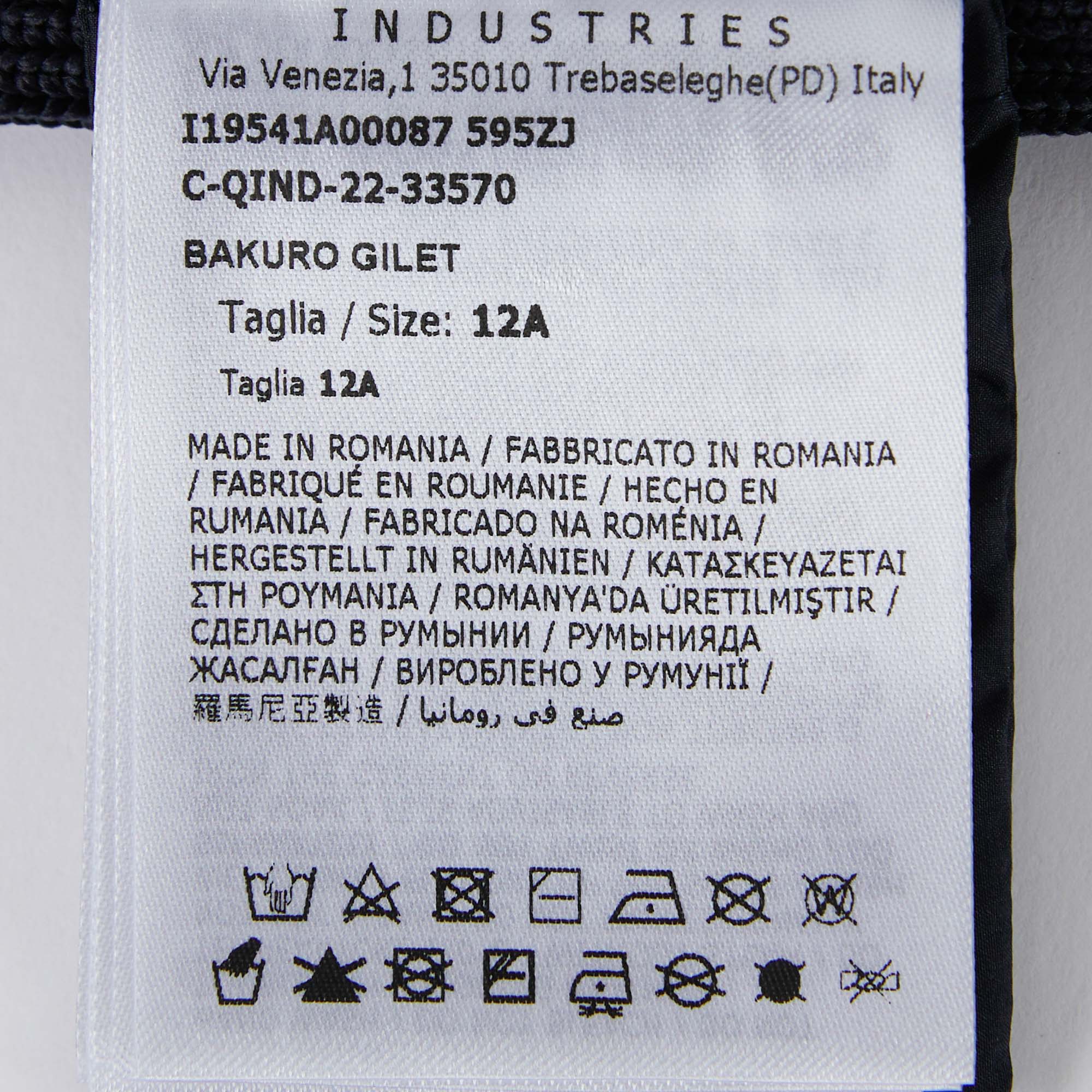 Boys & Girls Navy "BAKURO" Padded Down Gilet