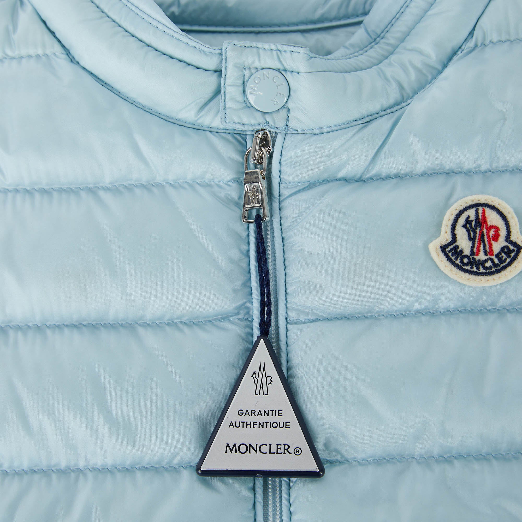 Baby Boys & Girls Pale Blue "NEW_AMAURY" Padded Down Gilet