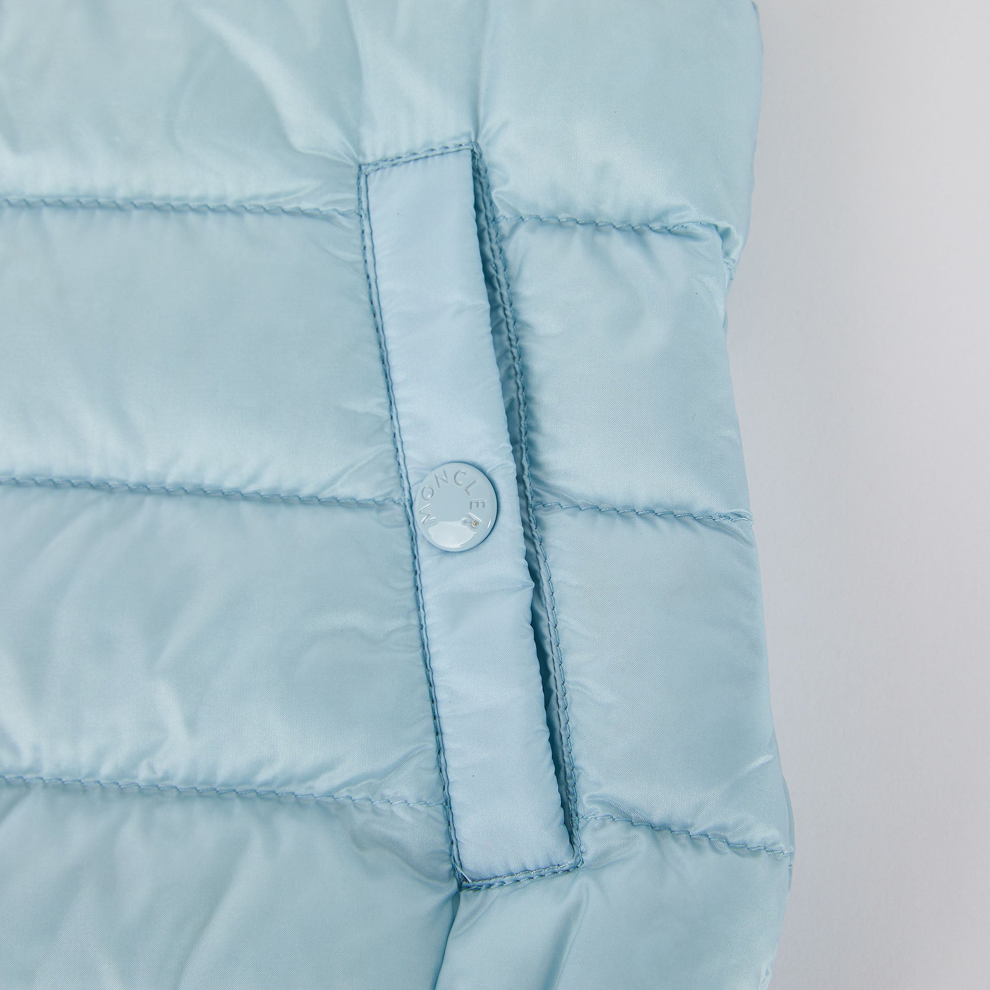 Baby Boys & Girls Pale Blue "NEW_AMAURY" Padded Down Gilet