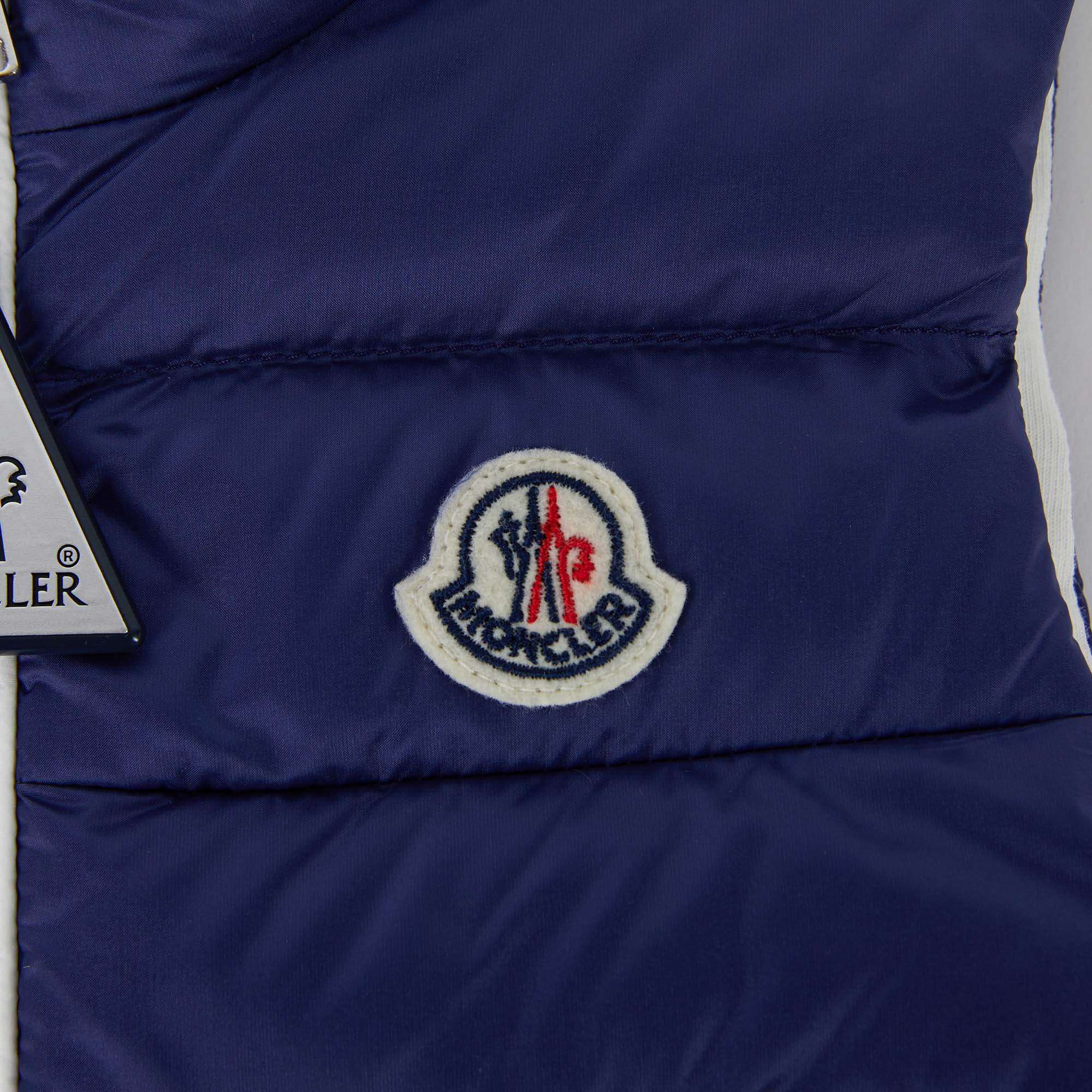 Baby Boys Blue "AKINARI" Padded Down Gilet