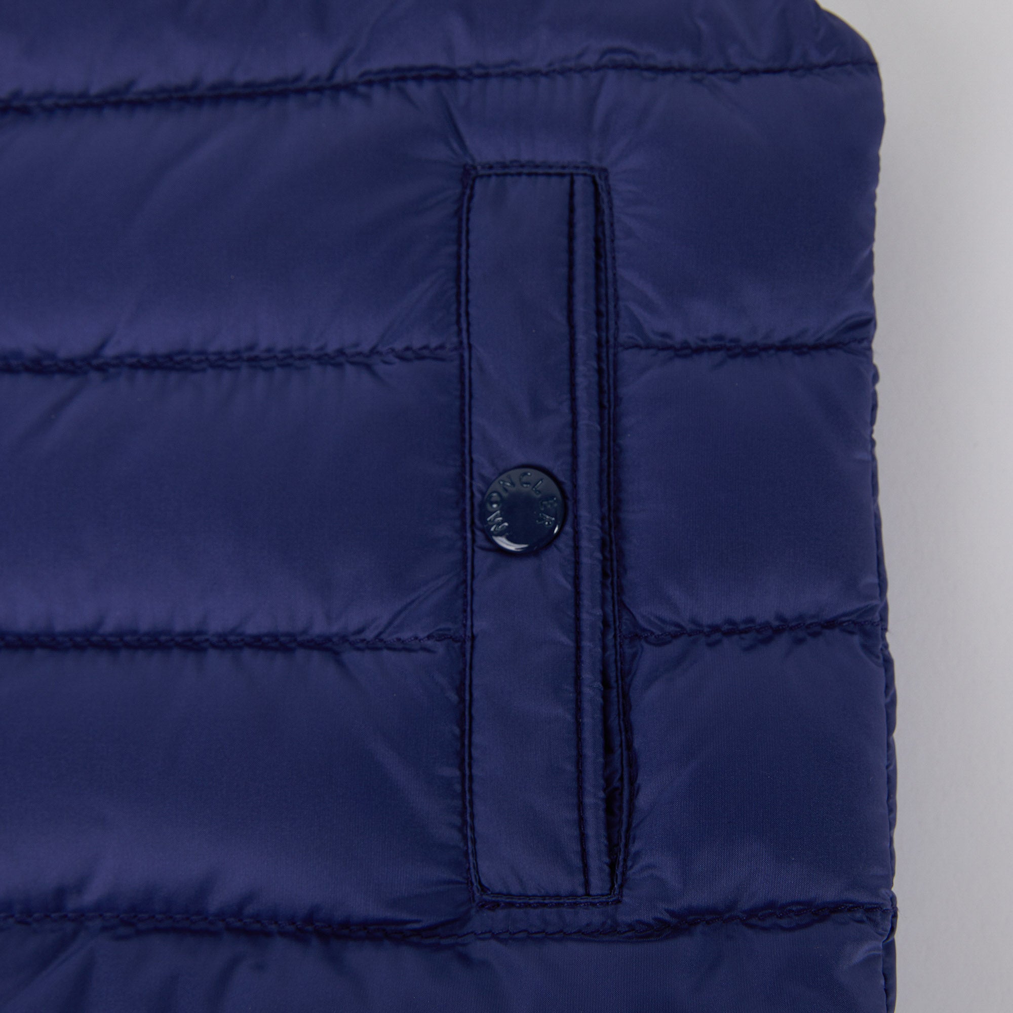Baby Boys Blue "AKINARI" Padded Down Gilet