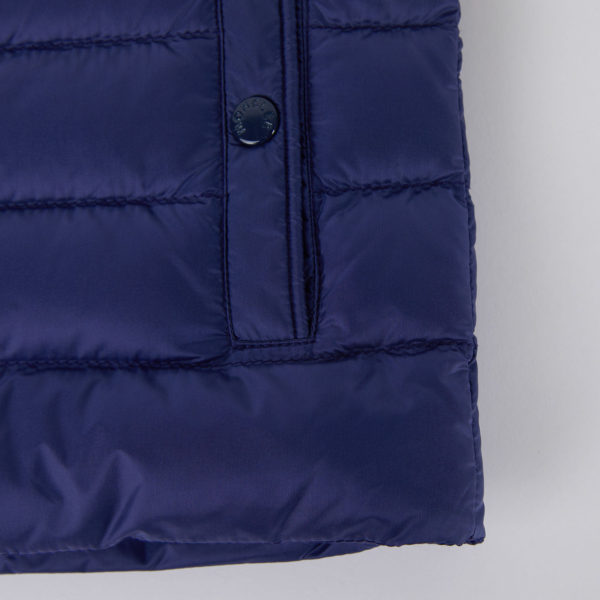 Baby Boys Blue "AKINARI" Padded Down Gilet