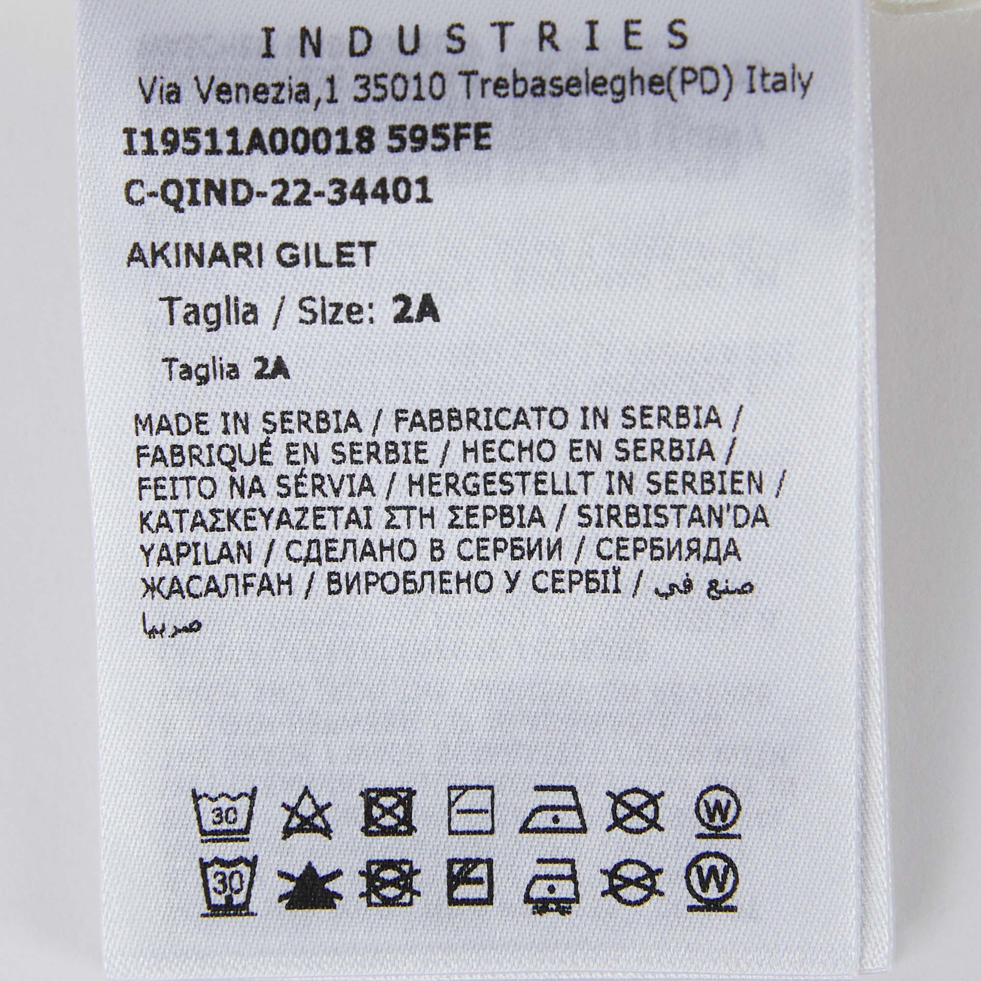 Baby Boys Blue "AKINARI" Padded Down Gilet