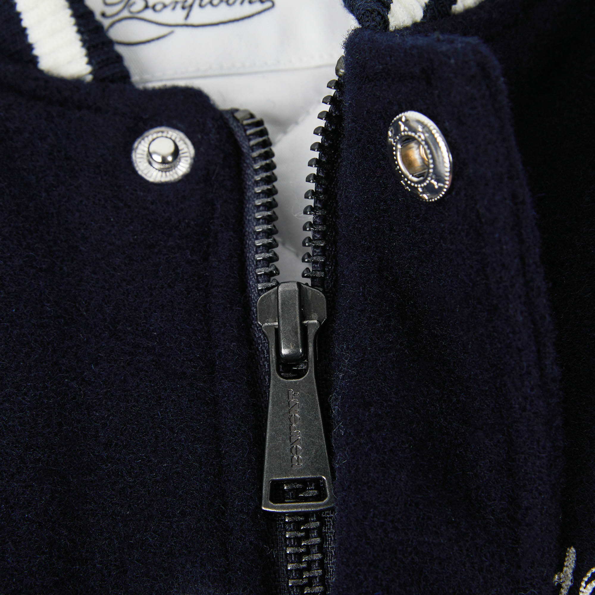 Boys Navy Padded Jacket