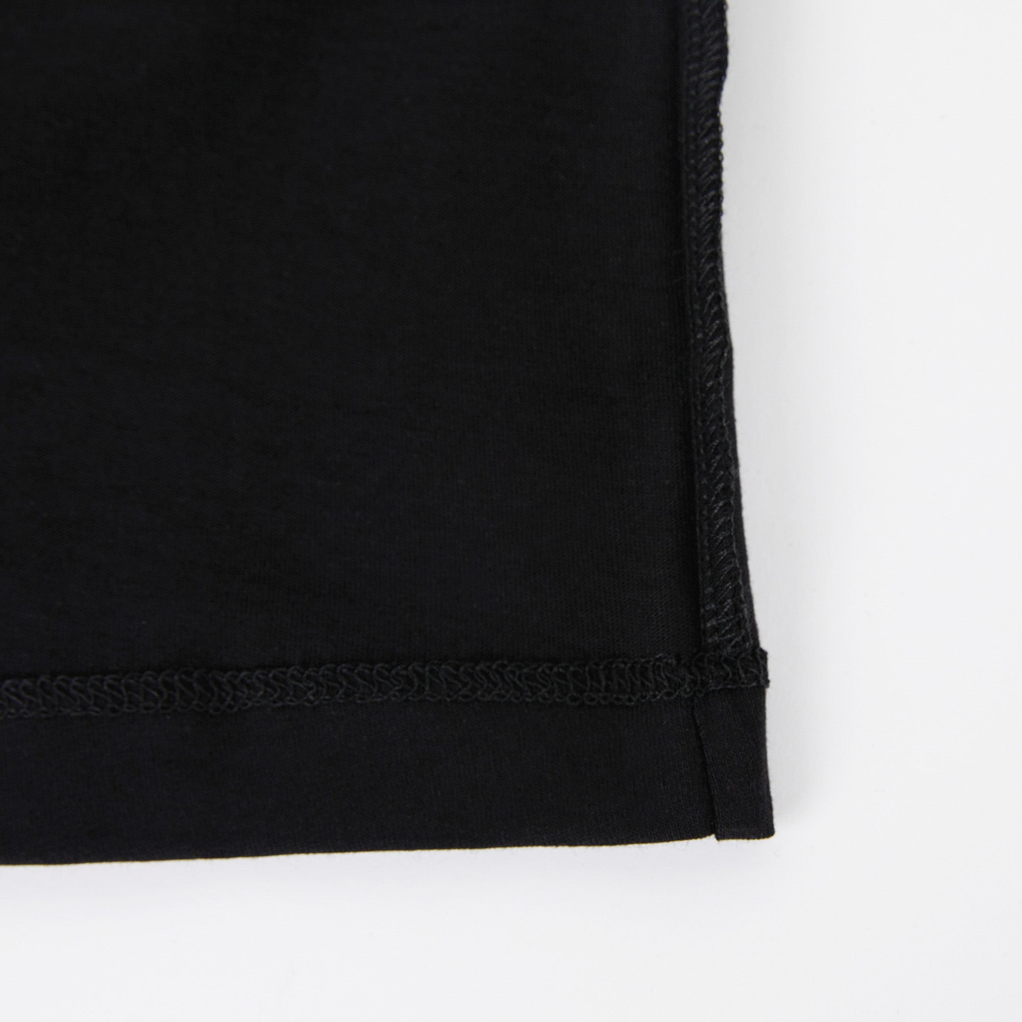 Boys & Girls Black Cotton T-Shirt