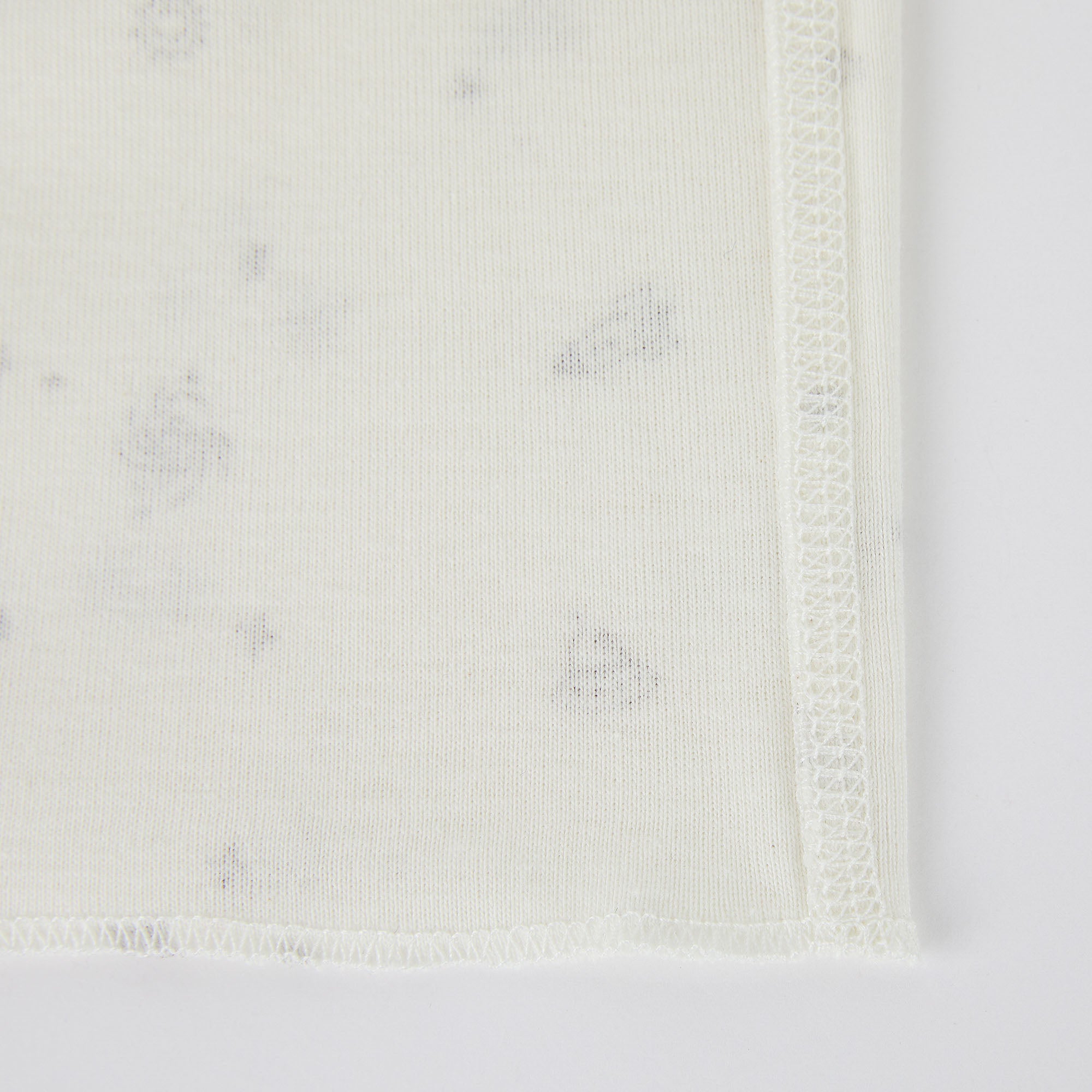 Baby Boys White Printed Cotton Set