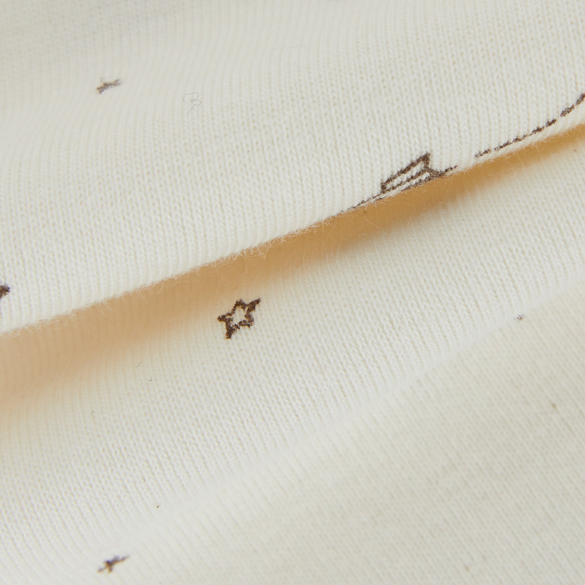 Baby Boys White Printed Cotton Set