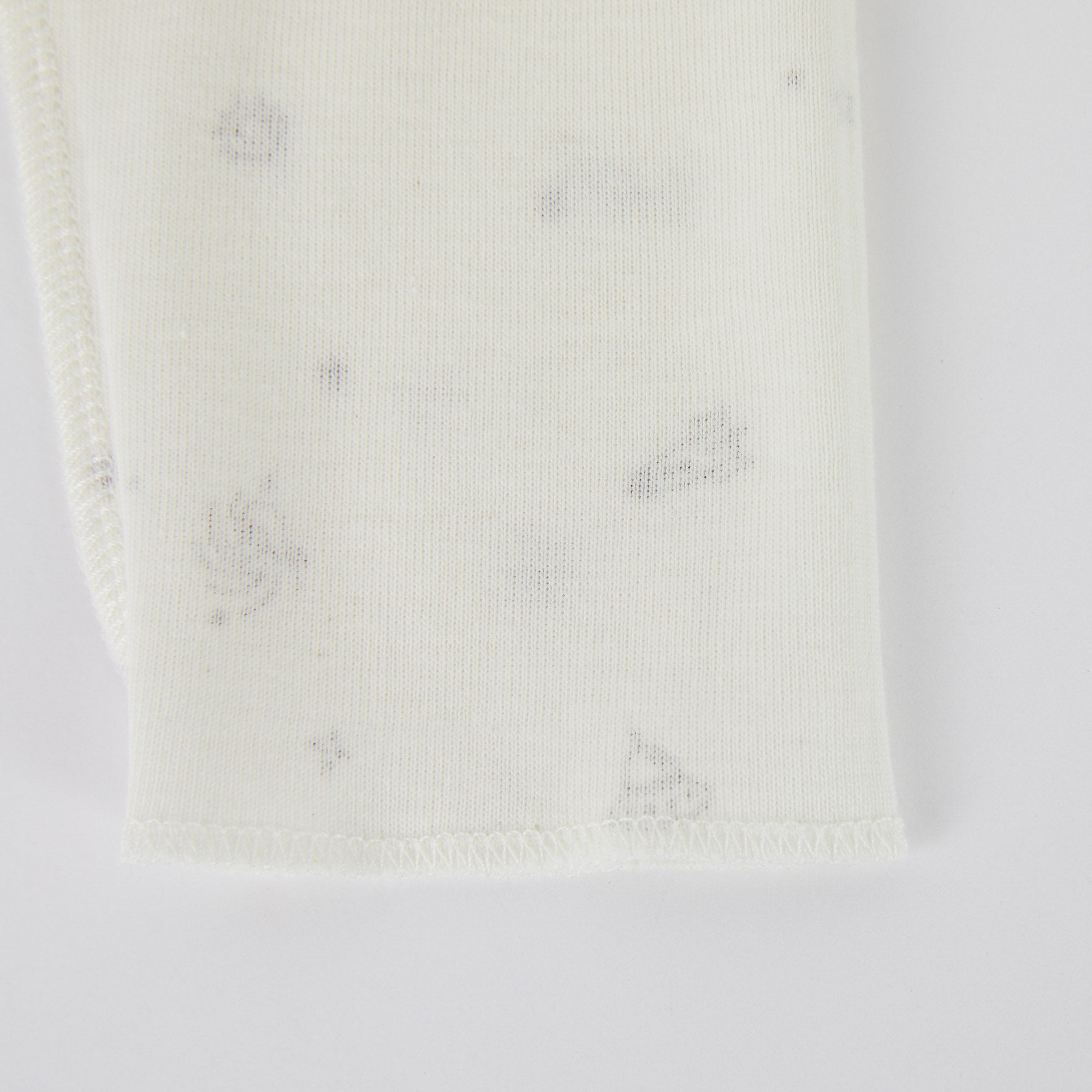 Baby Boys White Printed Cotton Set