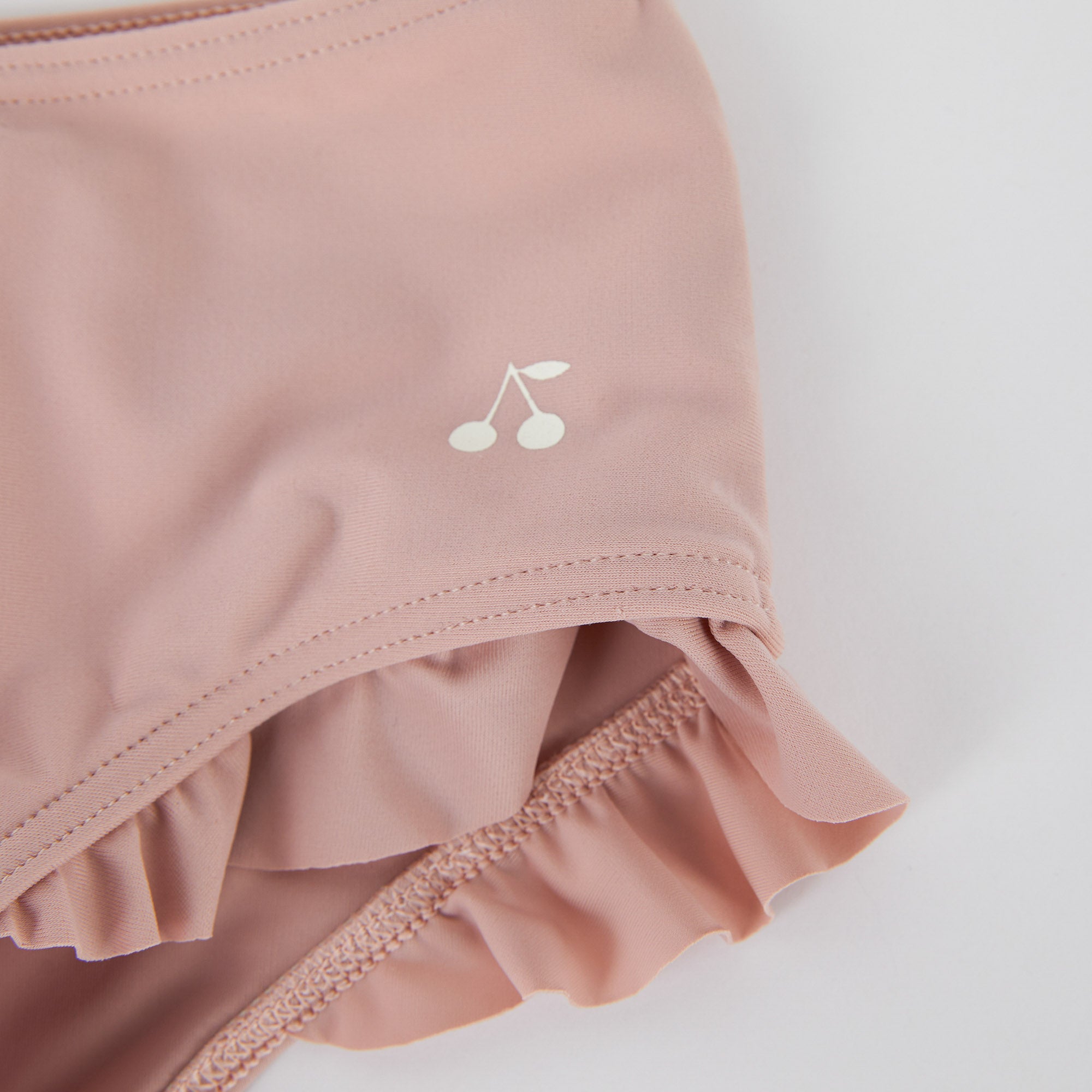Girls Pink Logo Swimsuit Set