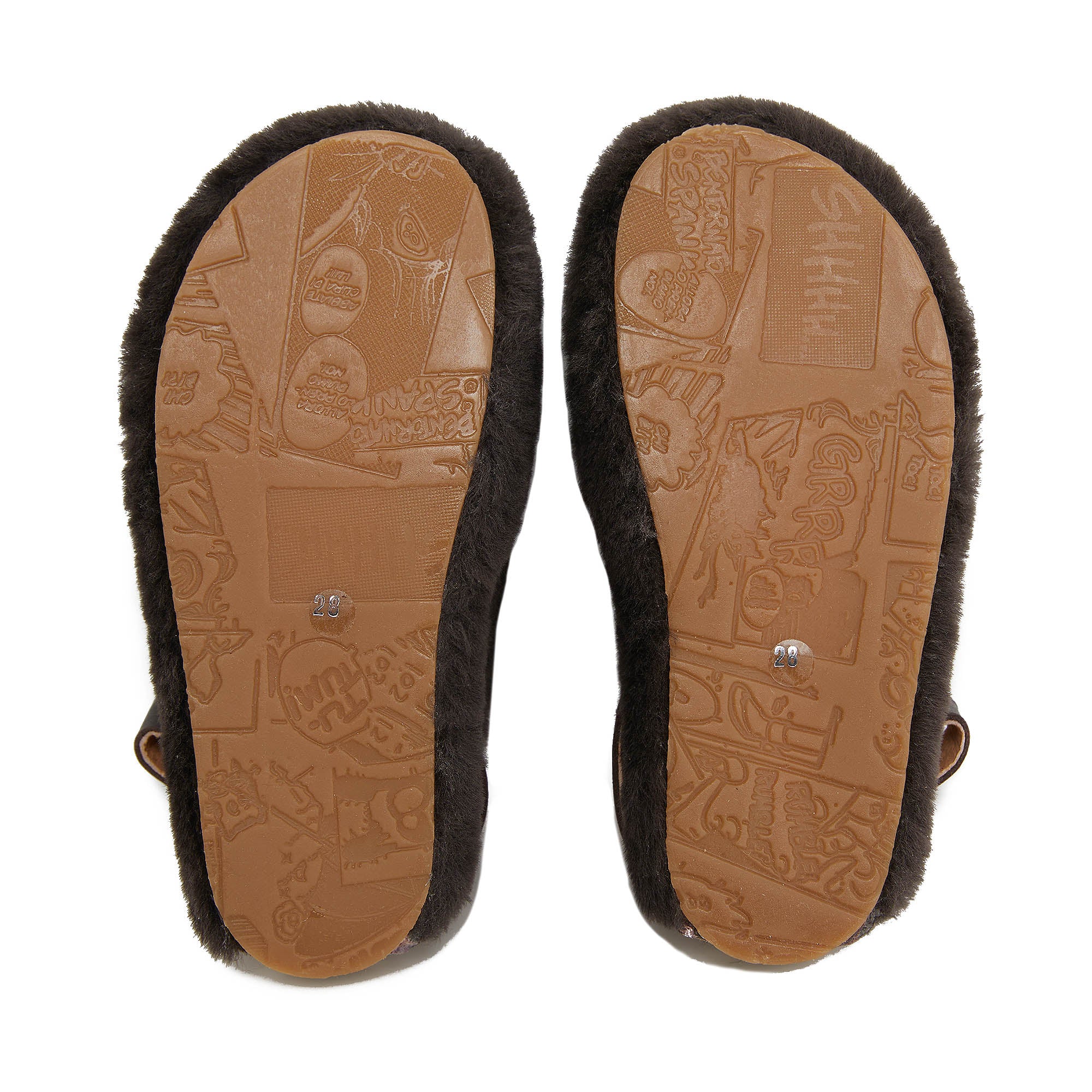 Boys & Girls Brown Flat Shoes