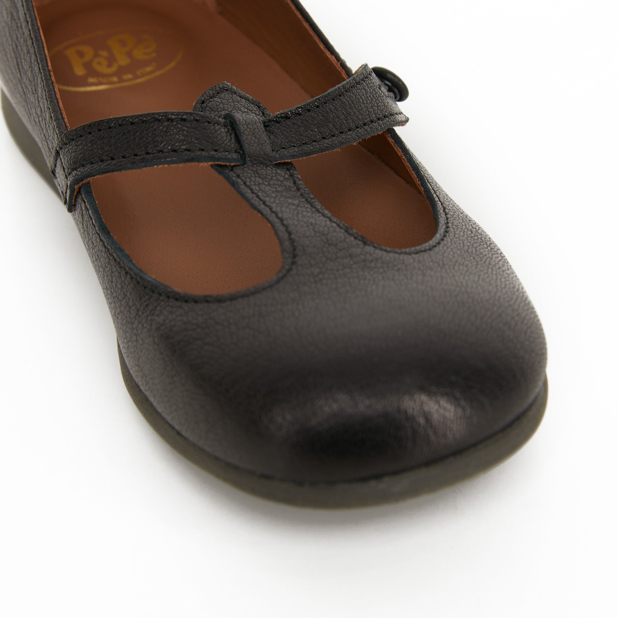 Girls Black Flat Shoes