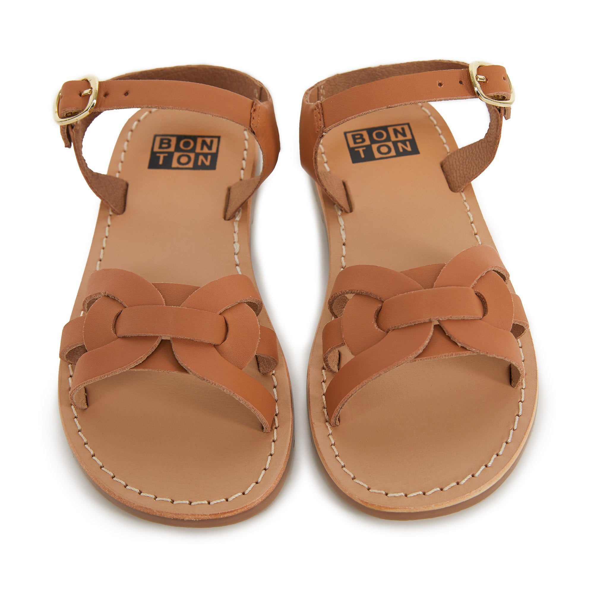 Girls Caramel Sandals