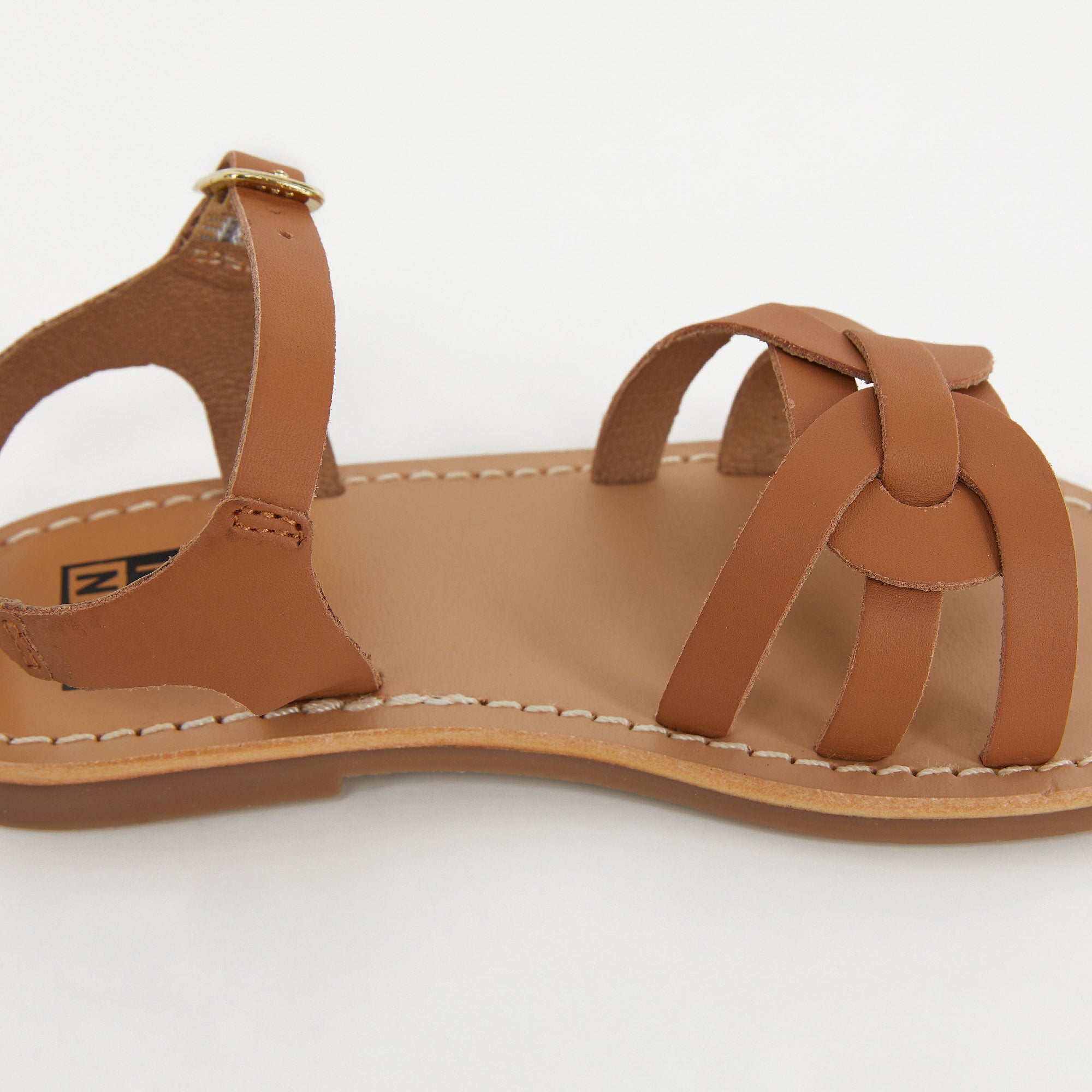 Girls Caramel Sandals