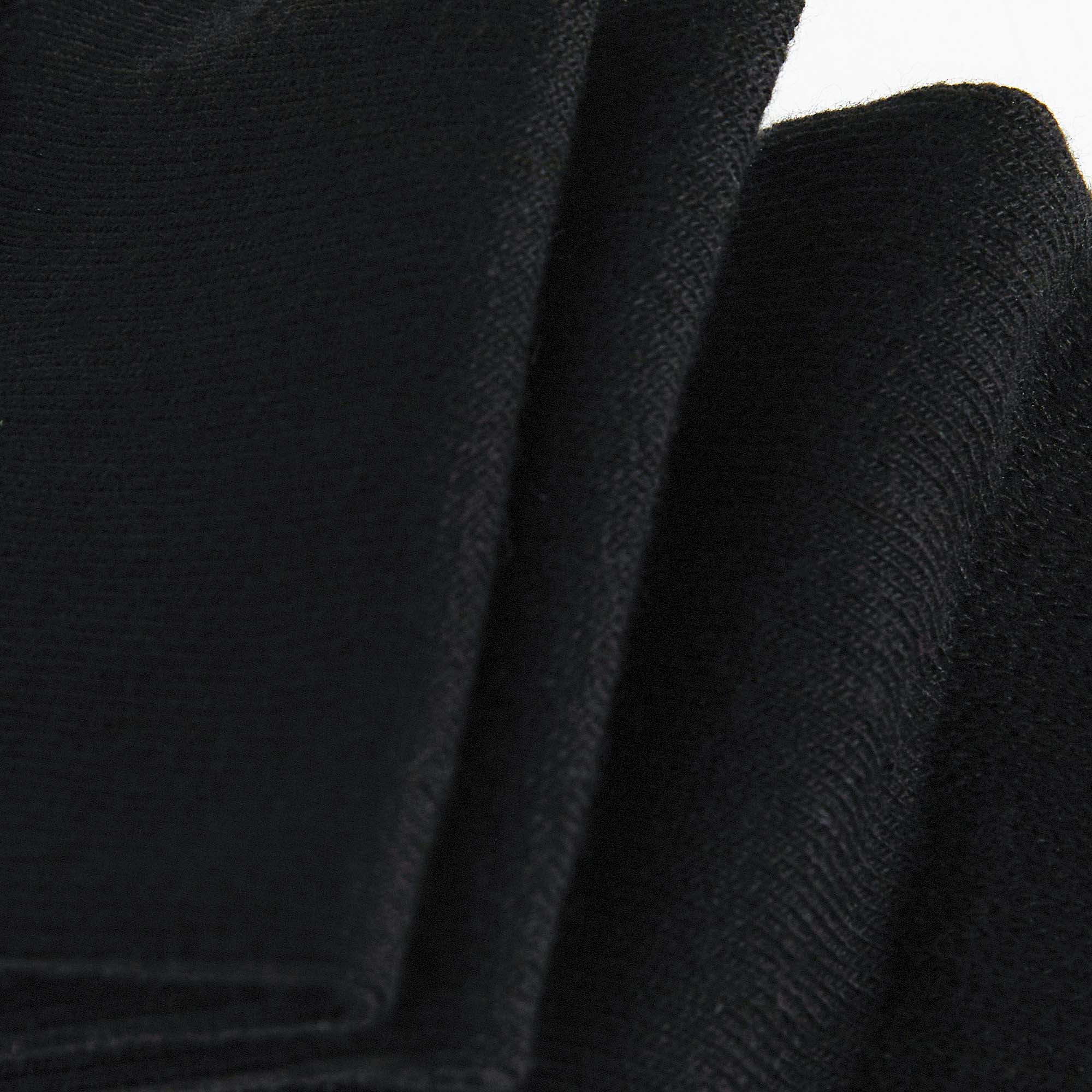 Boys & Girls Black Cotton Socks(2 Pack)