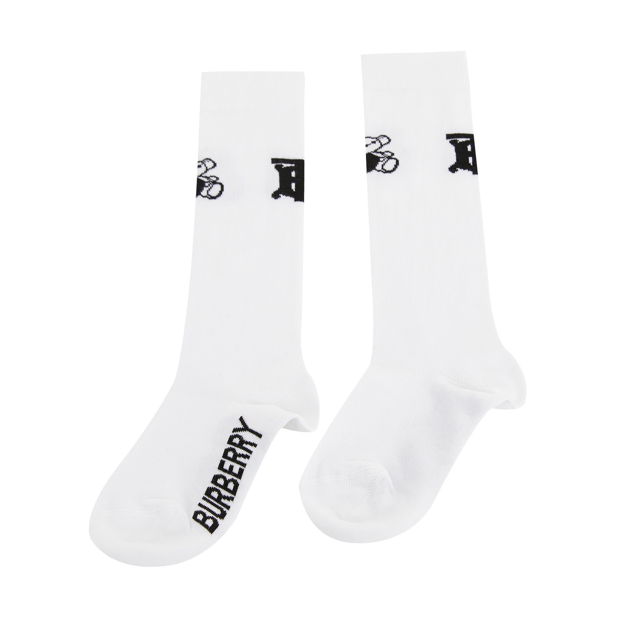 Boys & Girls Black Cotton Socks(2 Pack)