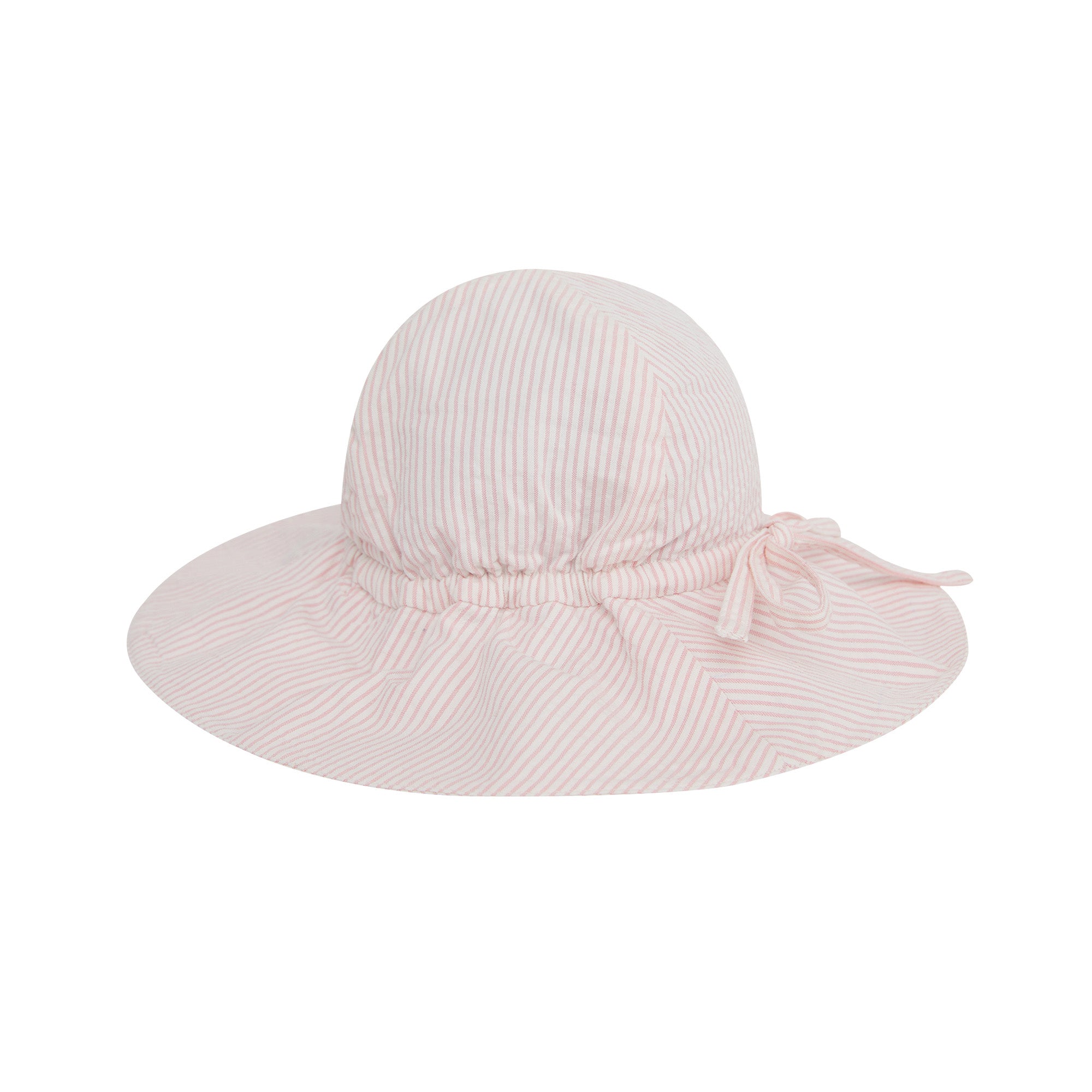 Baby Girls Light Pink Stripes Hat