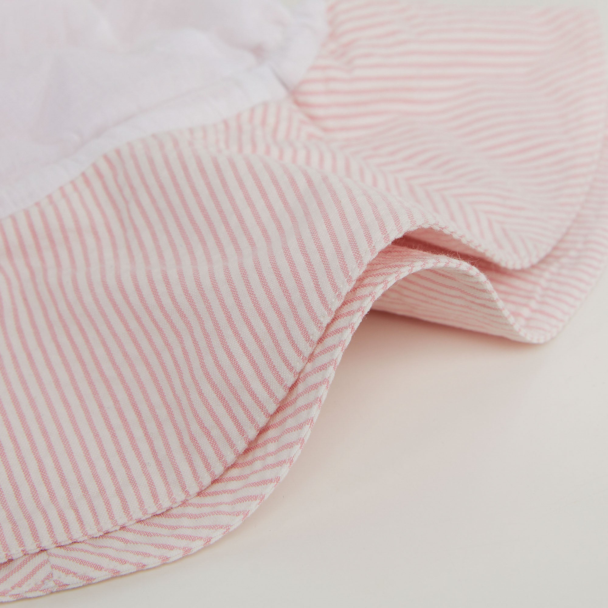 Baby Girls Light Pink Stripes Hat