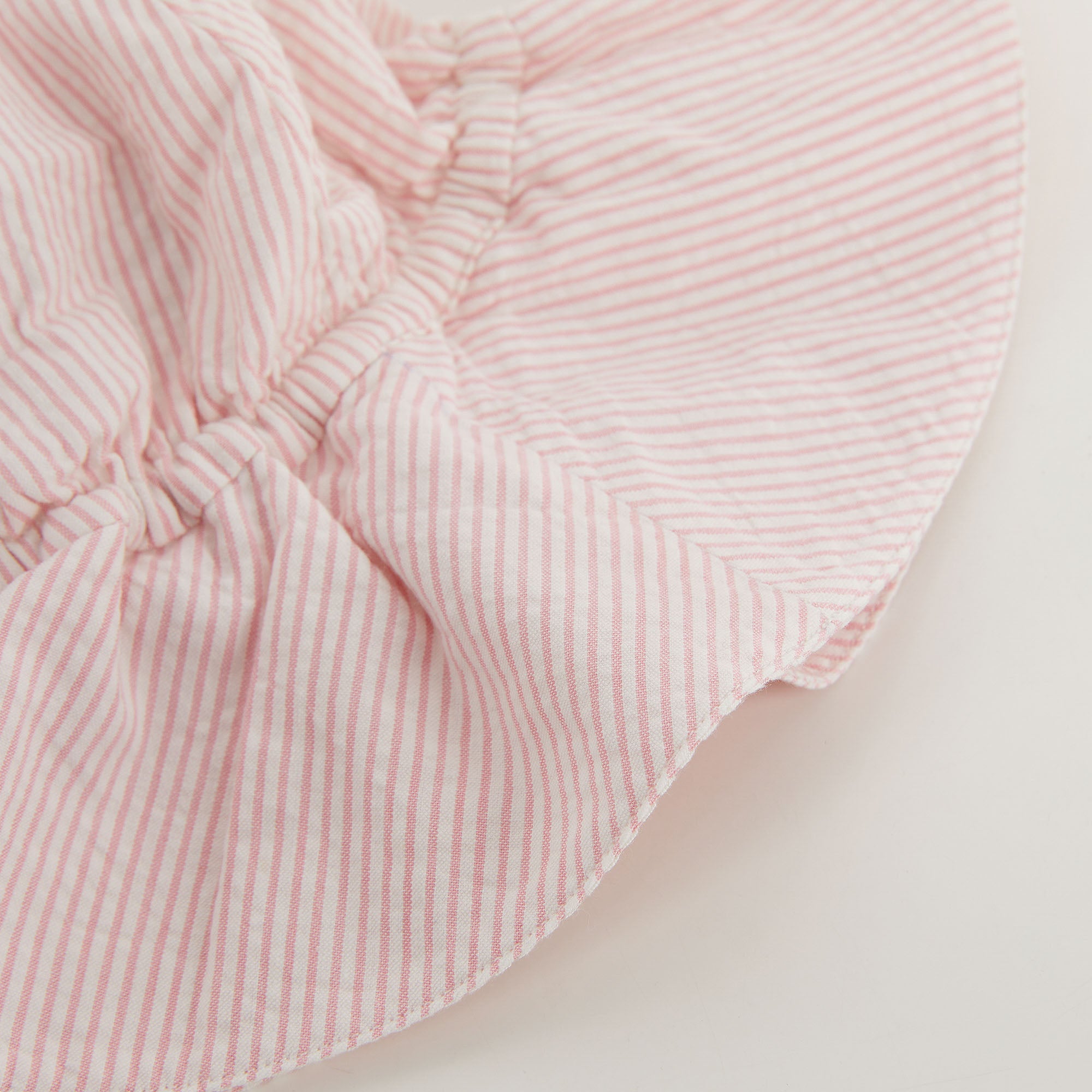 Baby Girls Light Pink Stripes Hat