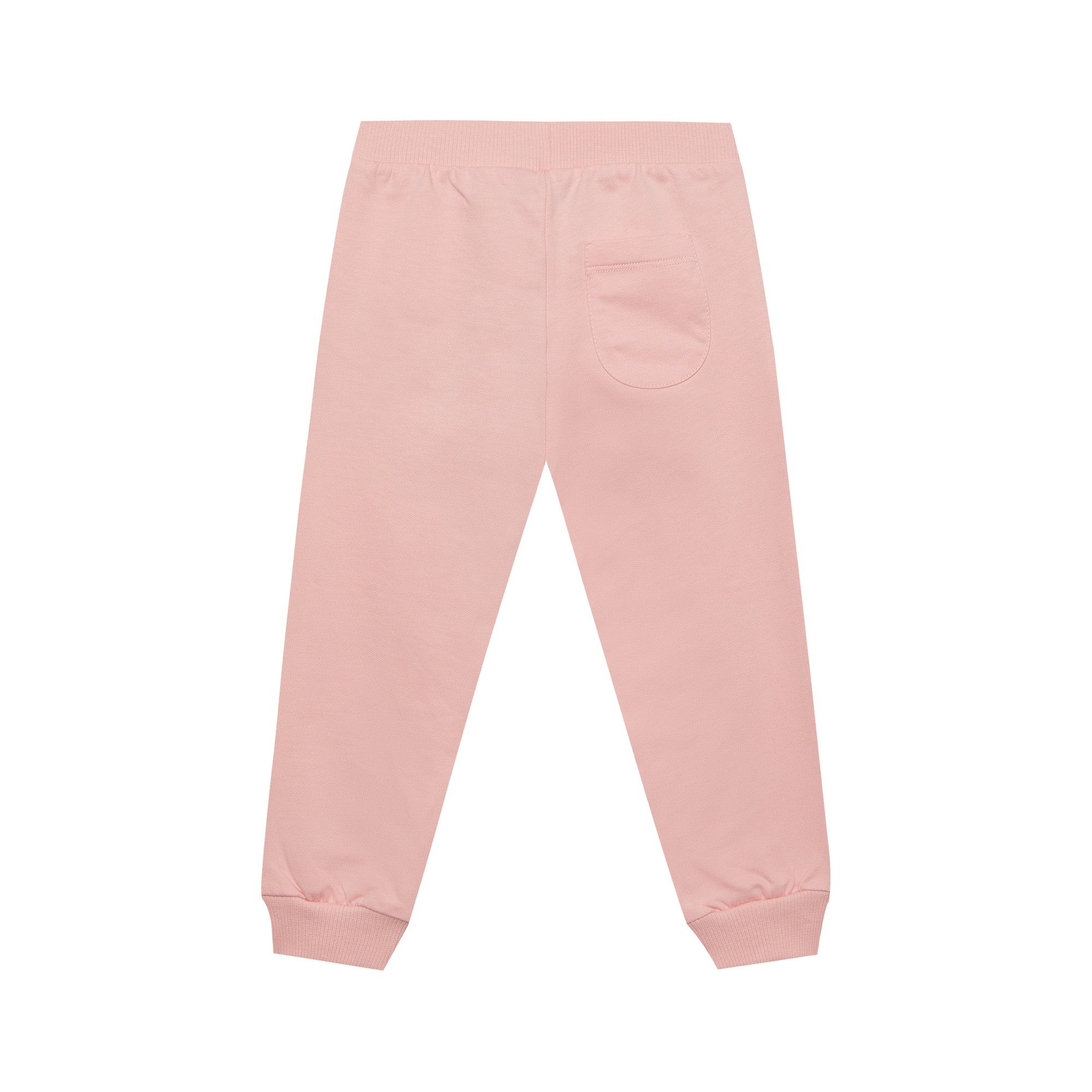 Baby Boys & Girls Pink Cotton Trousers