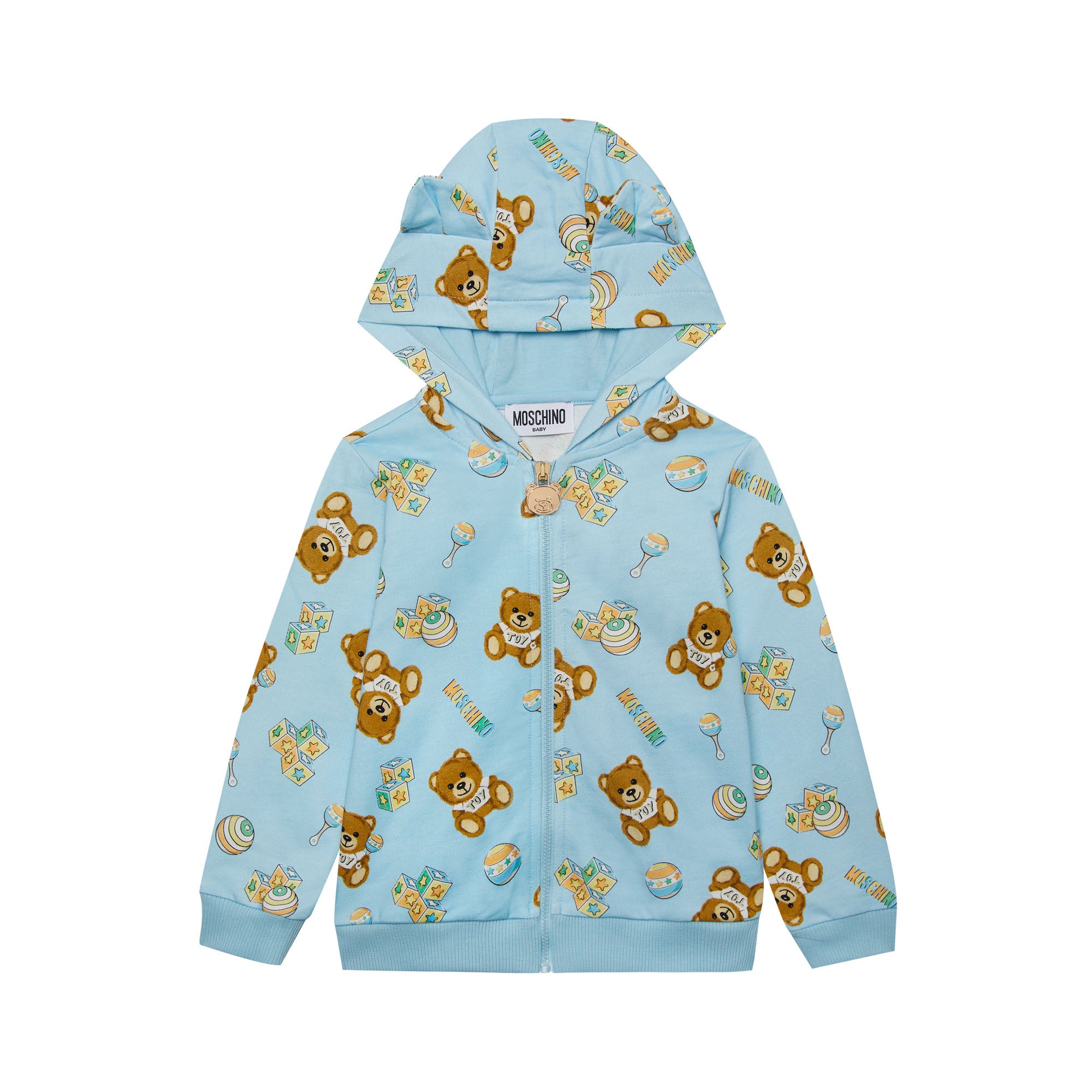 Baby Boys Blue Cotton Set