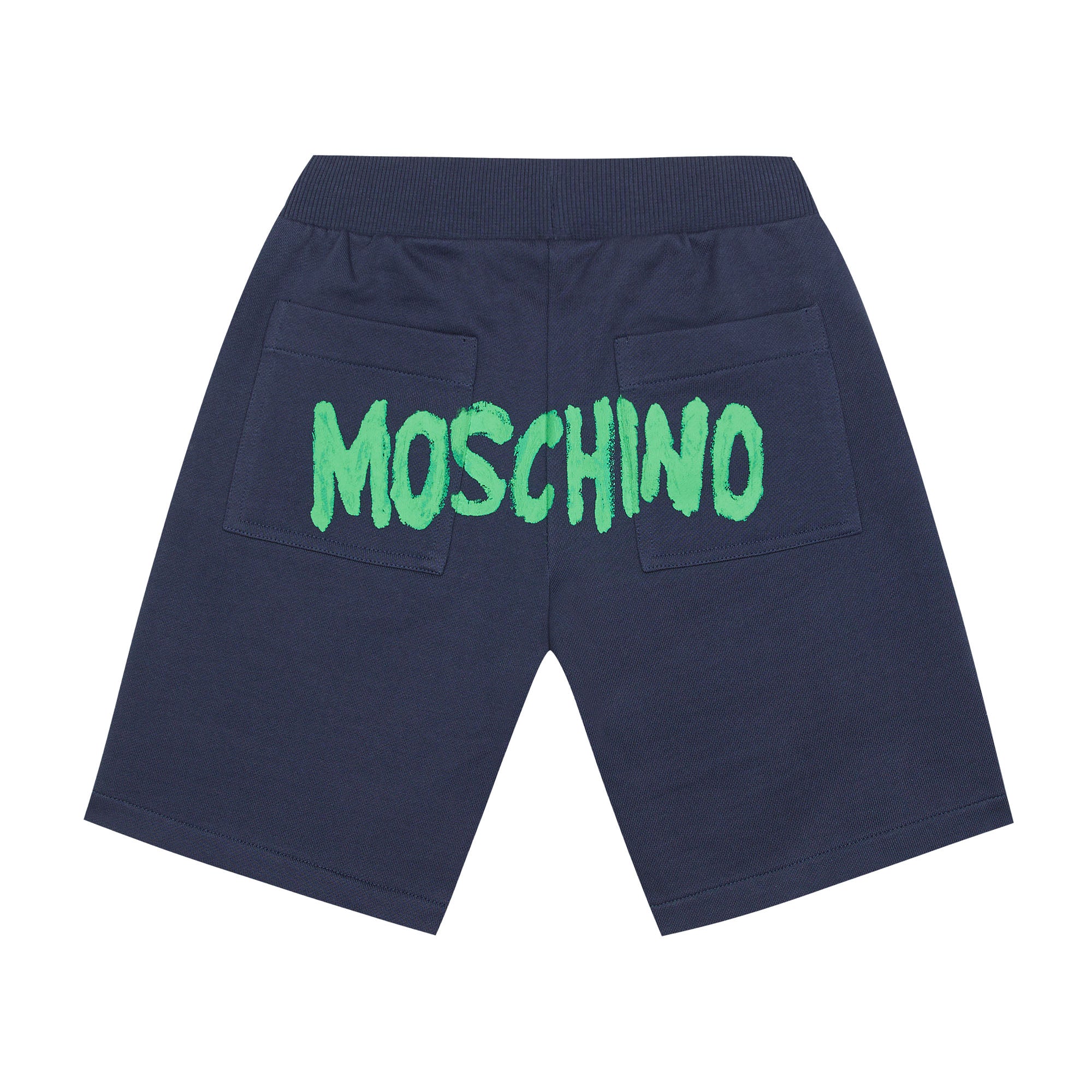 Boys Navy Cotton Shorts