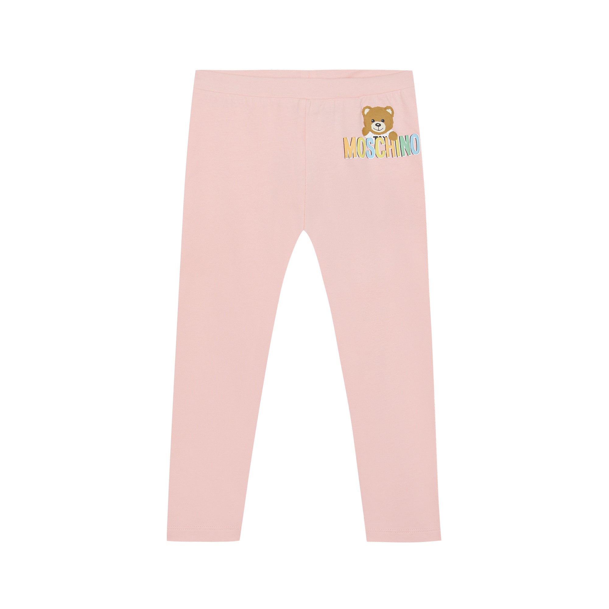 Baby Girls Pink Cotton Leggings