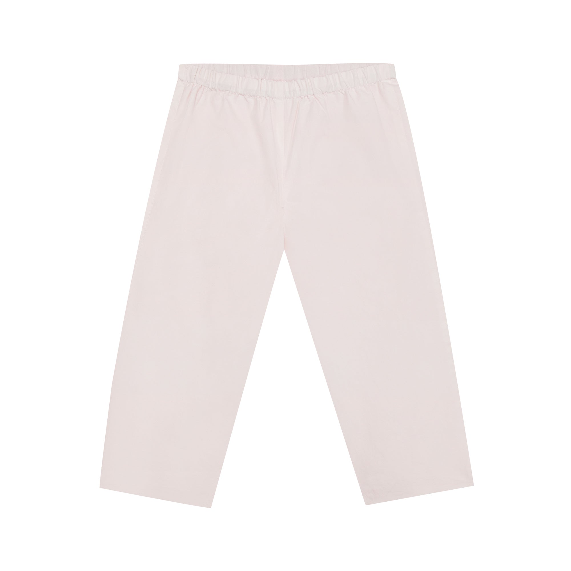 Baby Girls Light Pink Cotton Trousers
