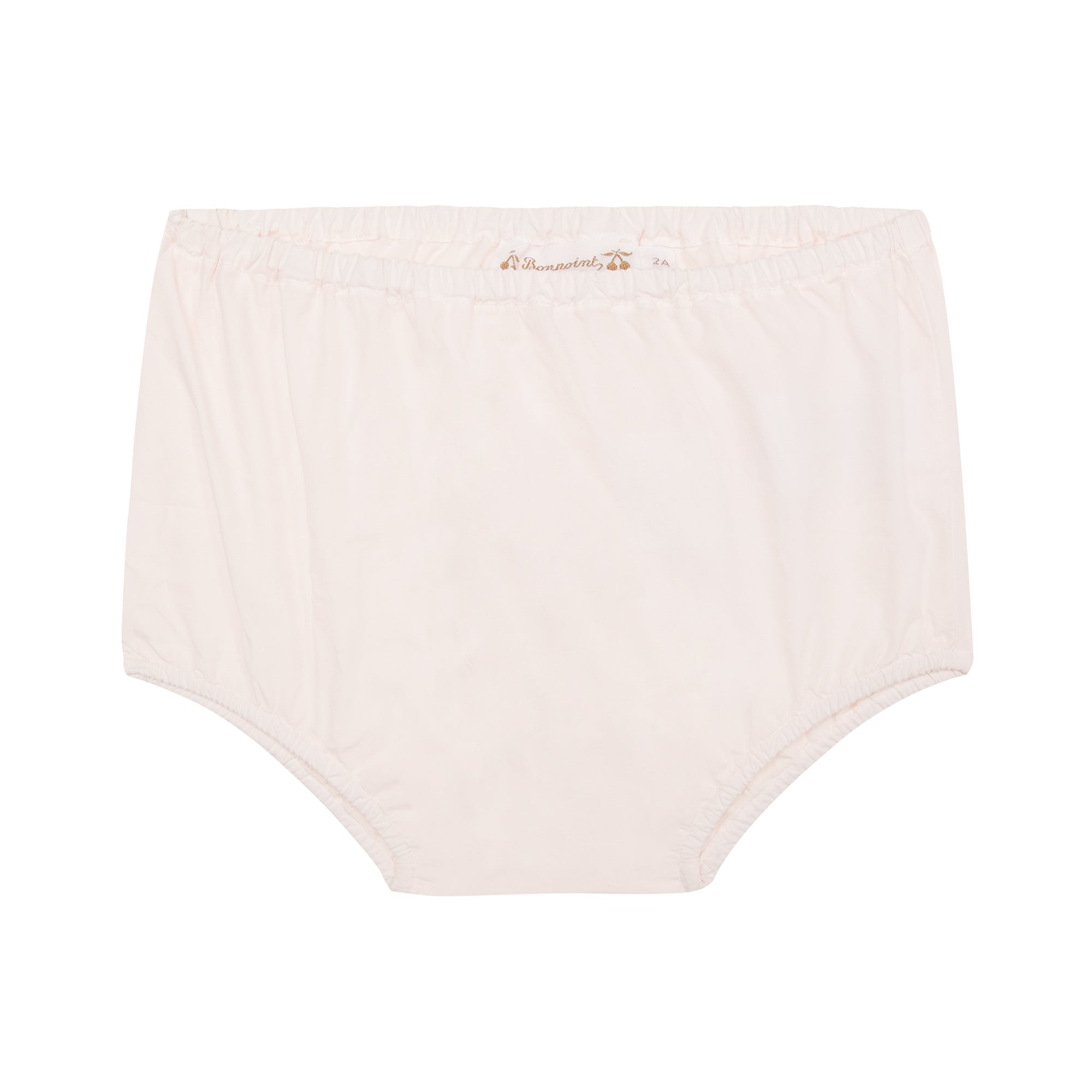 Baby Girls Light Pink Cotton Bloomers