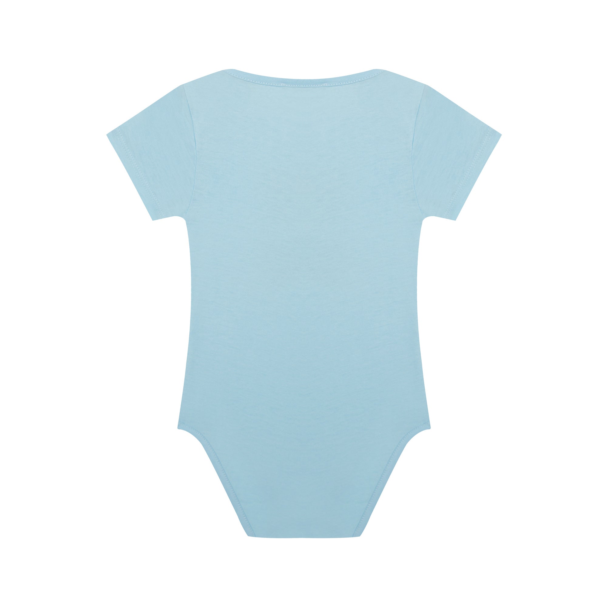 Baby Boys Blue Cotton Babysuit Set