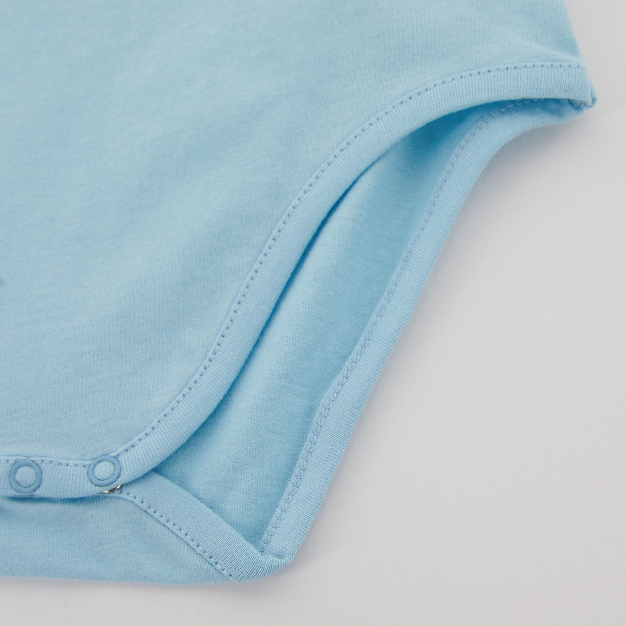 Baby Boys Blue Cotton Babysuit Set