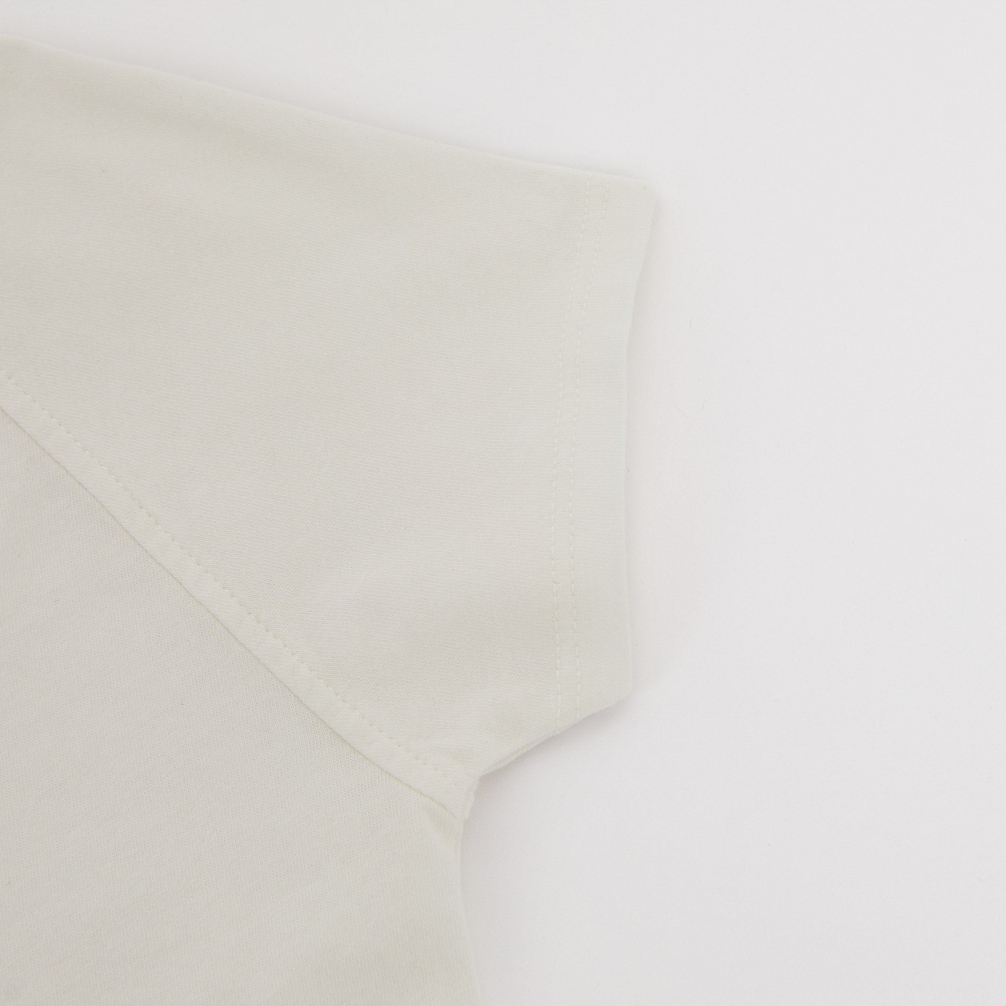 Girls White Cotton T-Shirt