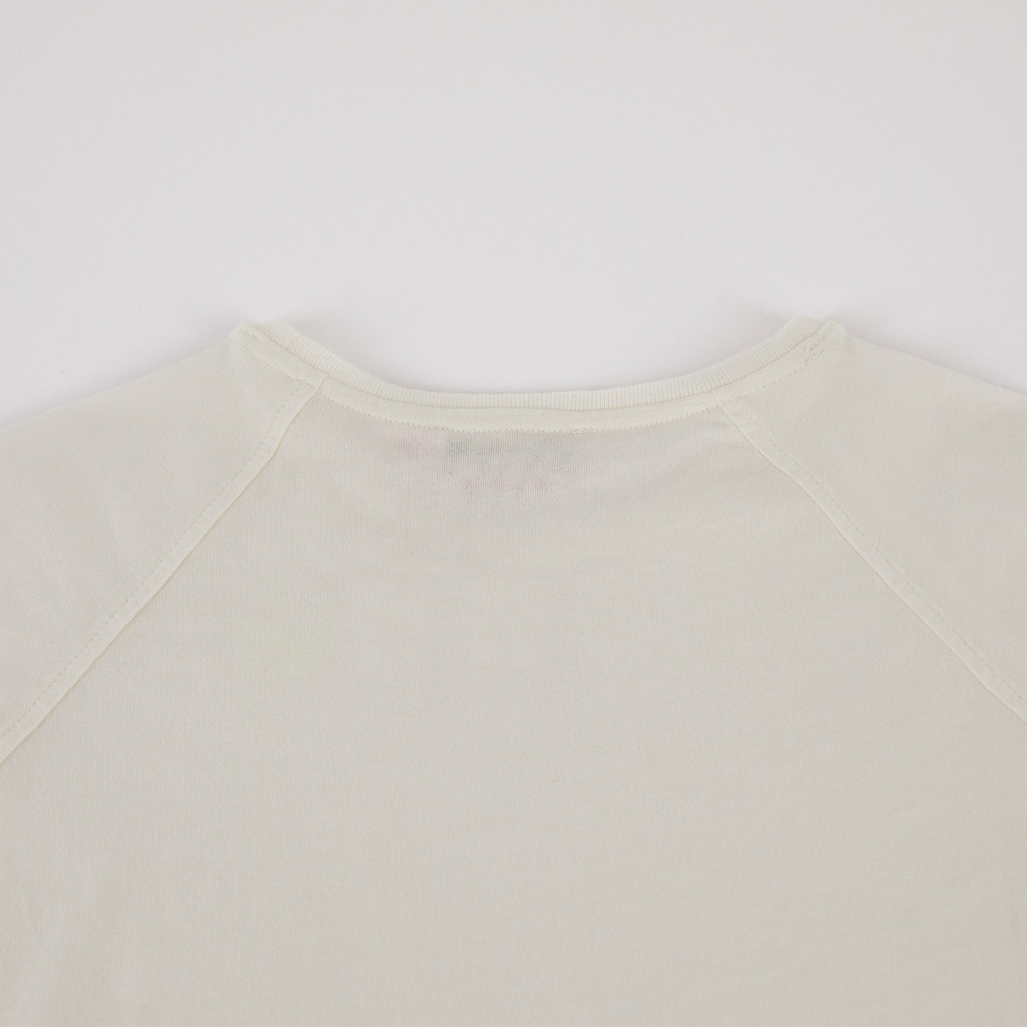 Girls White Cotton T-Shirt