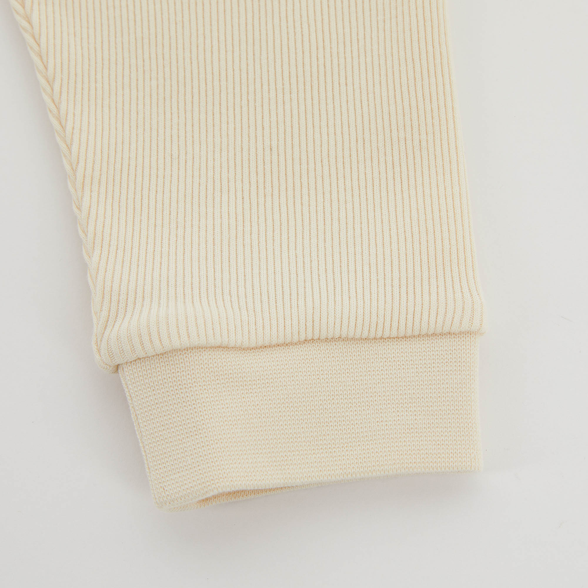 Baby Boys & Girls Ivory Cotton Trousers