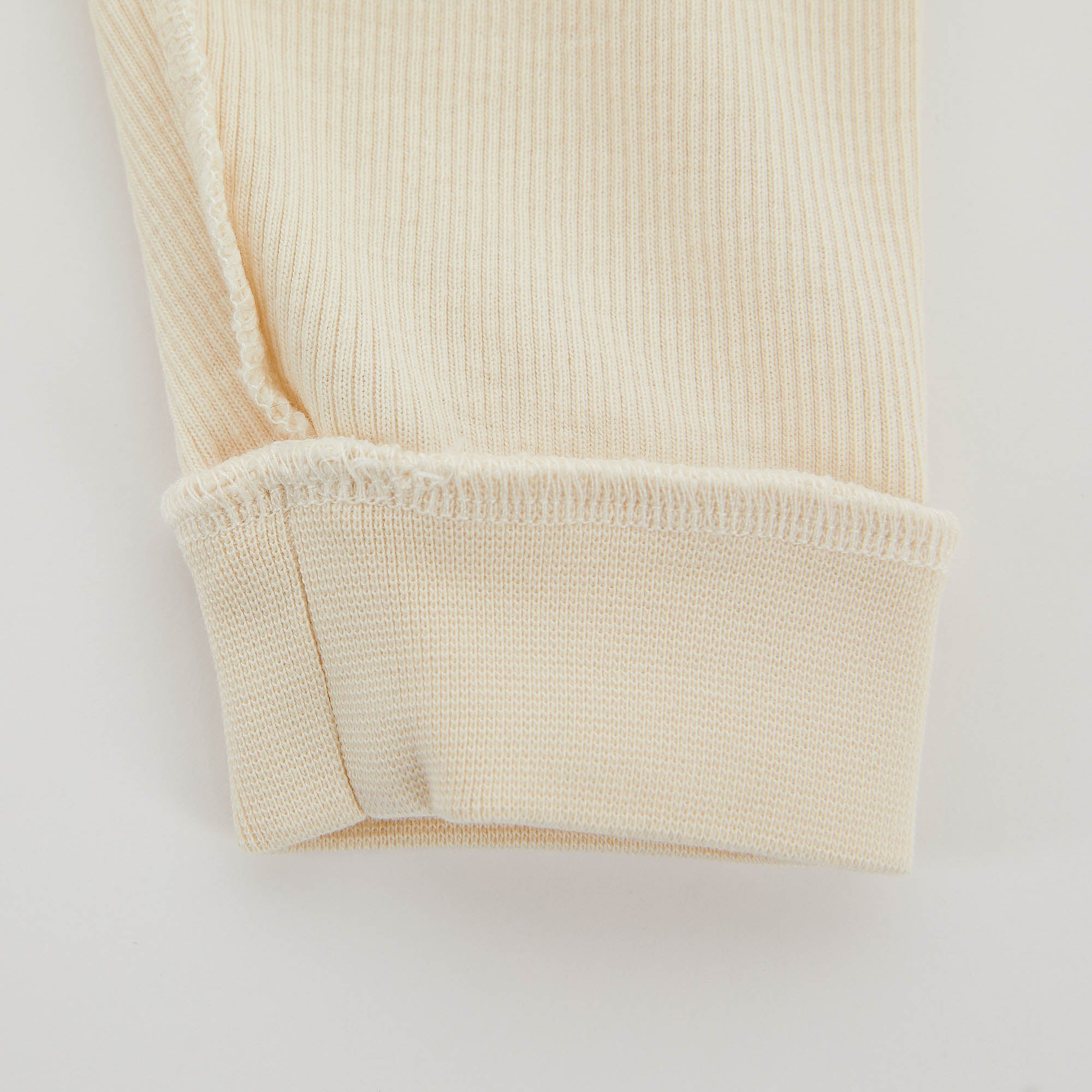 Baby Boys & Girls Ivory Cotton Trousers