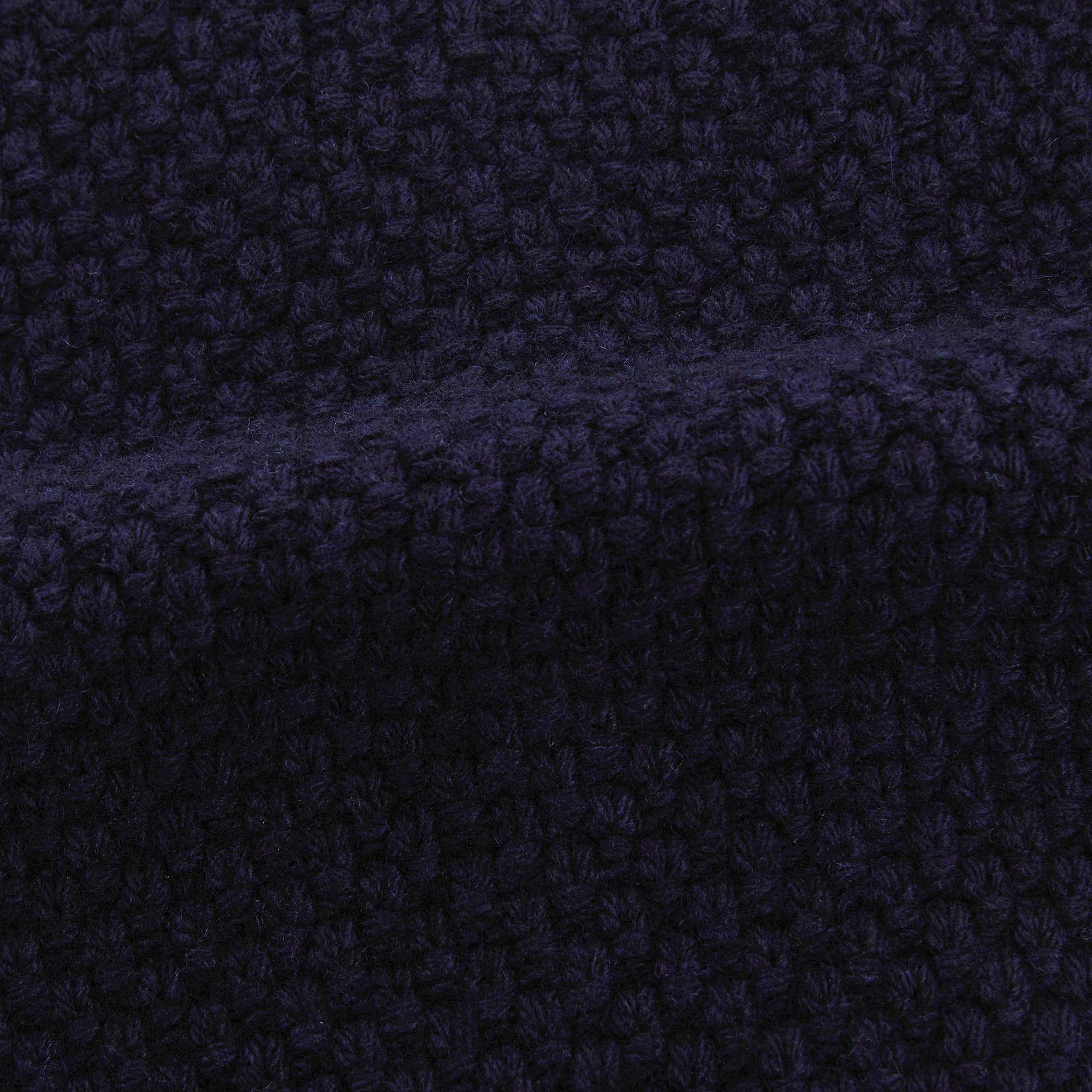 Boys Navy Wool Cardigan