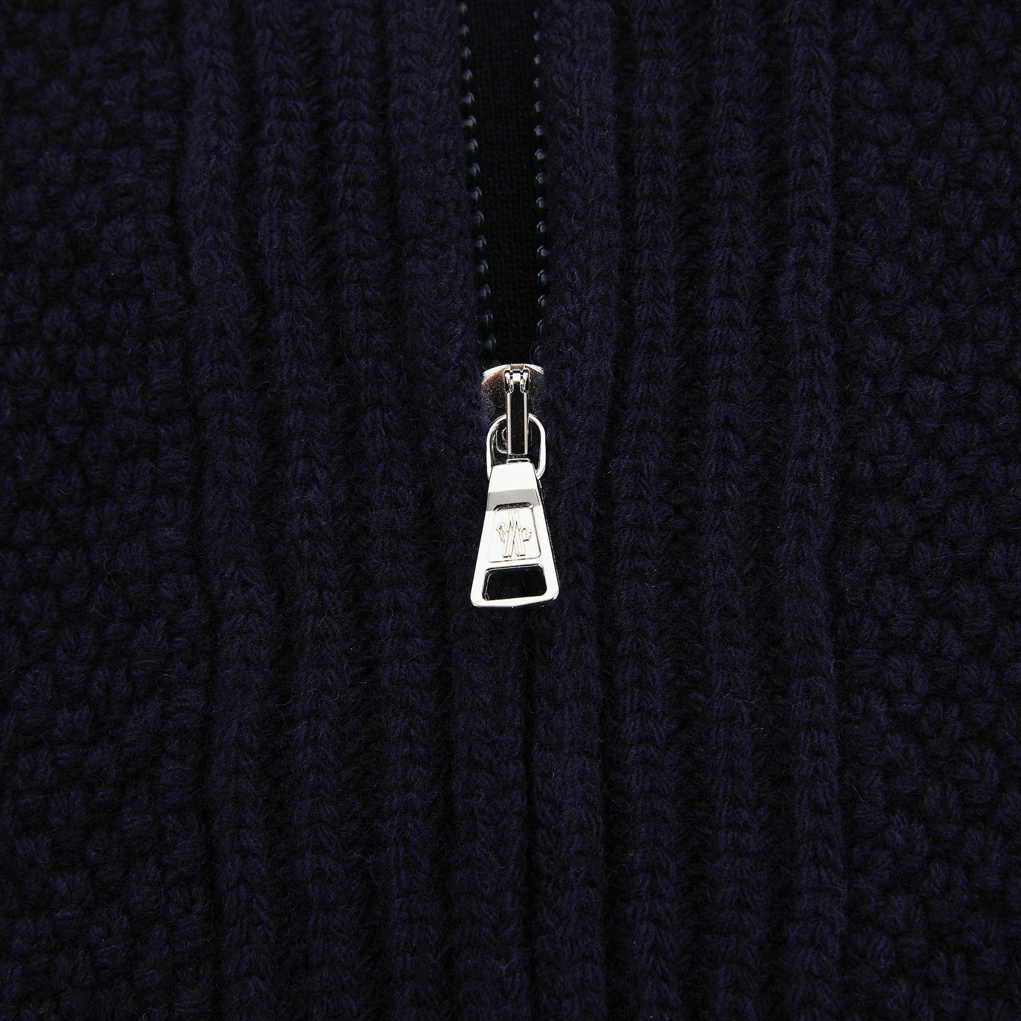 Boys Navy Wool Cardigan