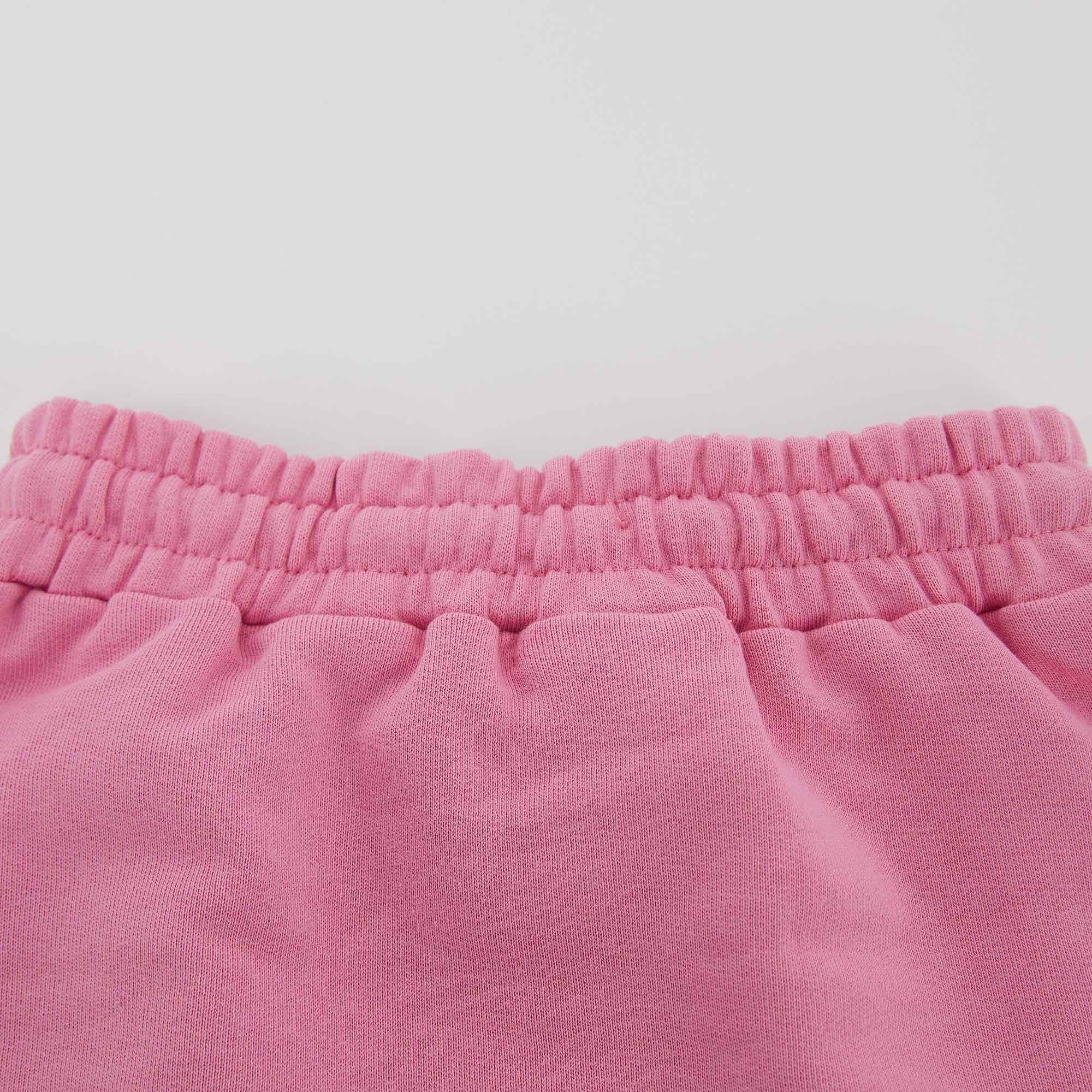 Girls Pink Logo Cotton Skirt