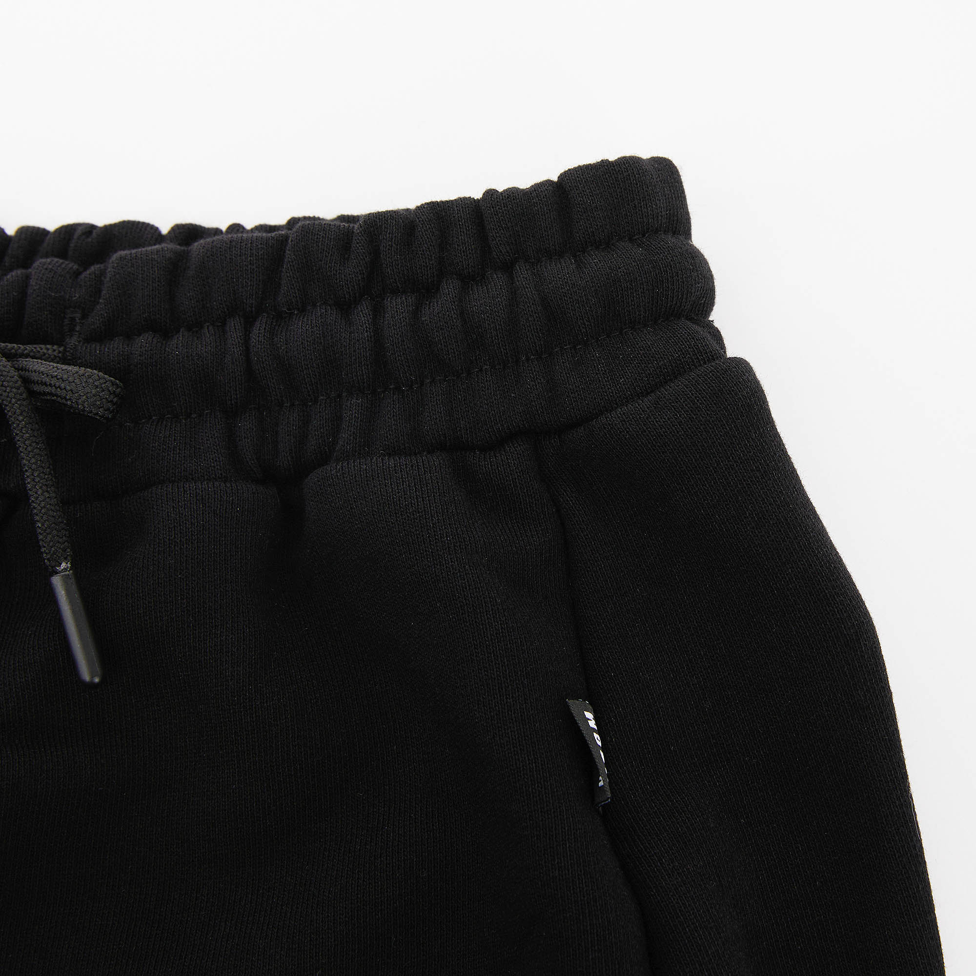 Girls Black Logo Cotton Skirt