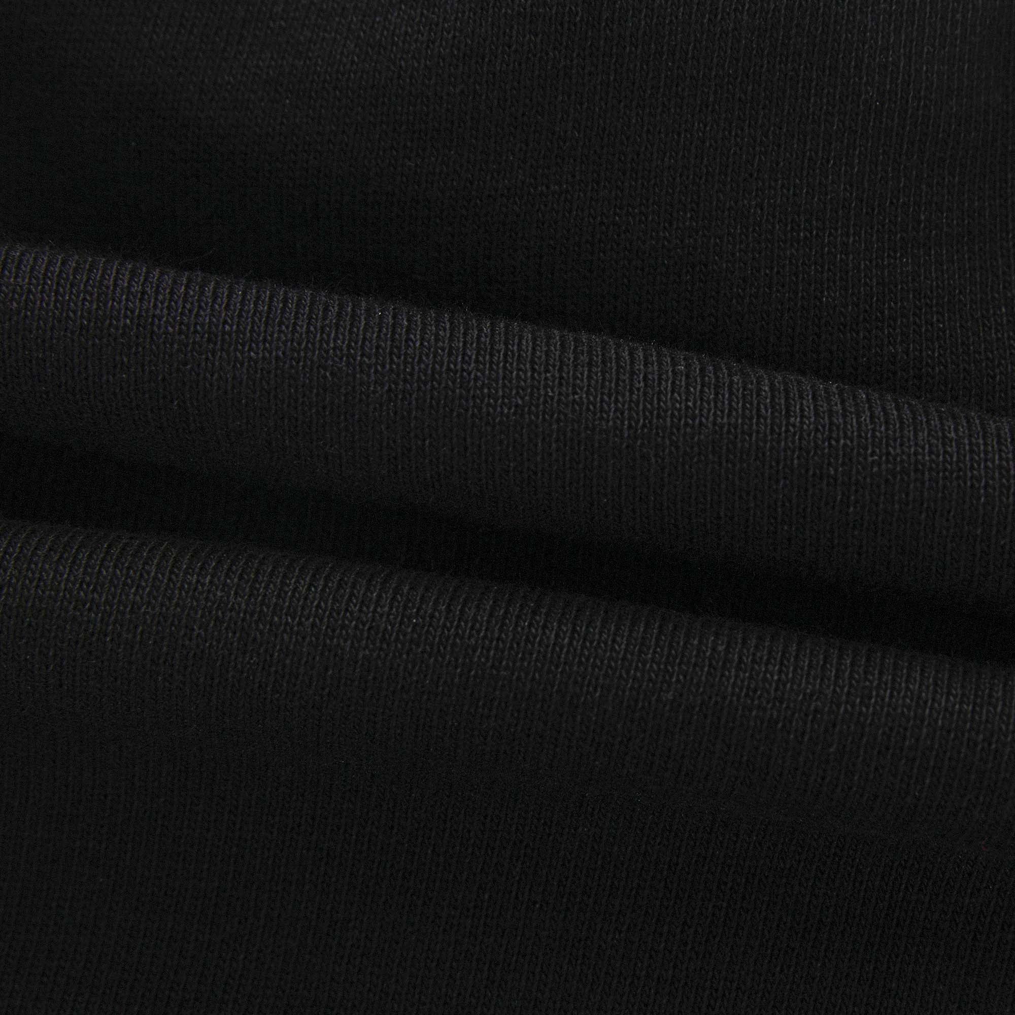 Girls Black Logo Cotton Skirt