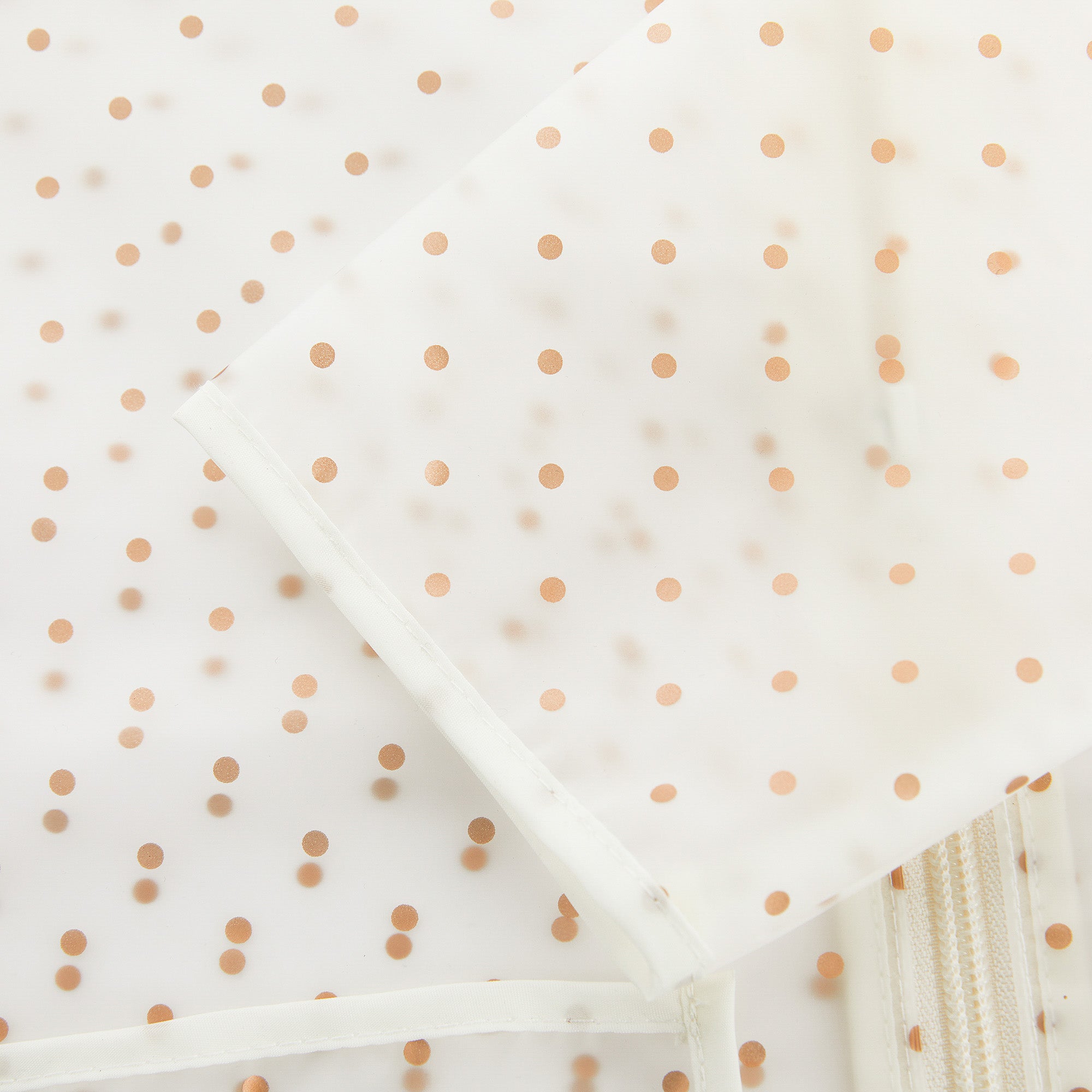 Girls White Dots Raincoat