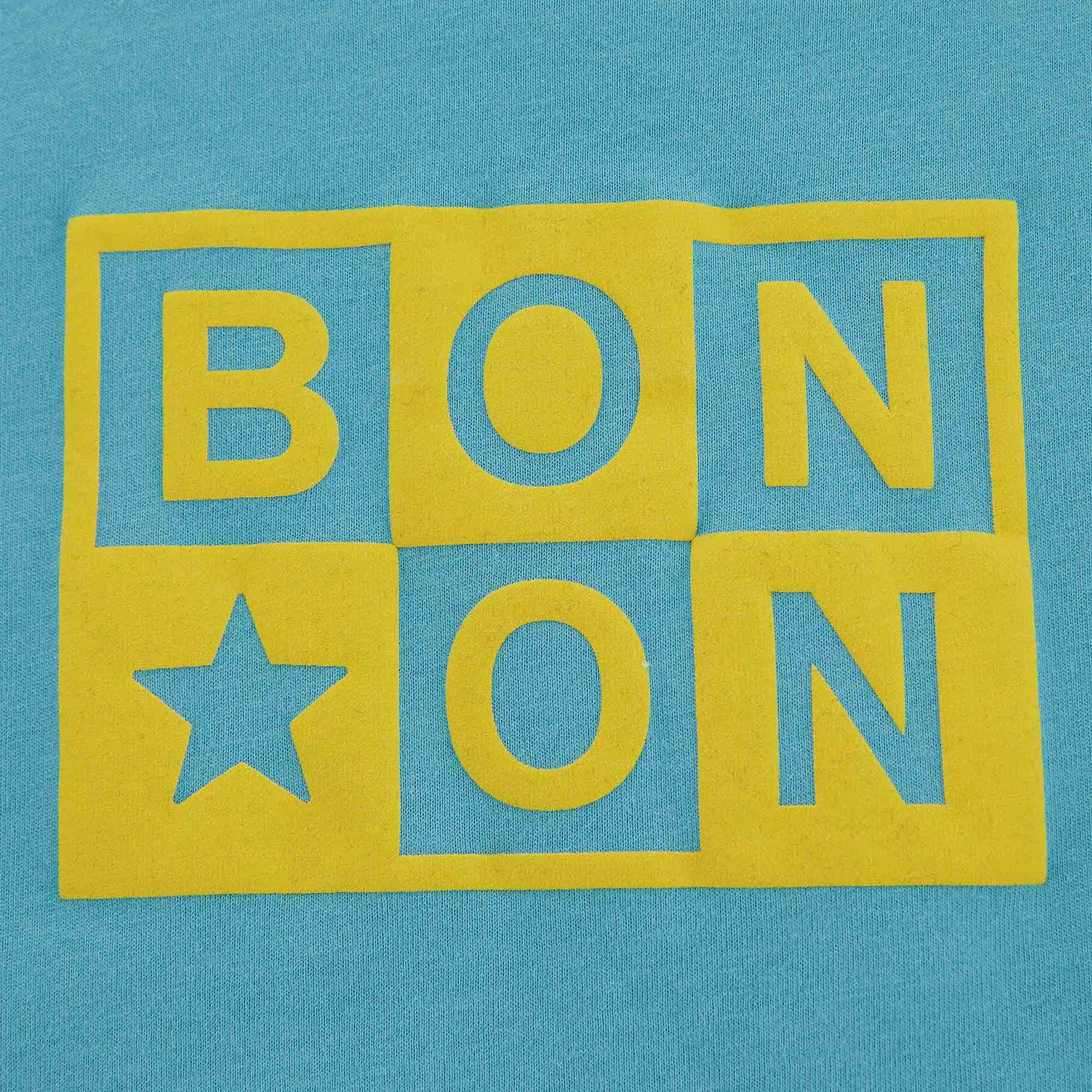 Boys Blue Logo Cotton T-Shirt