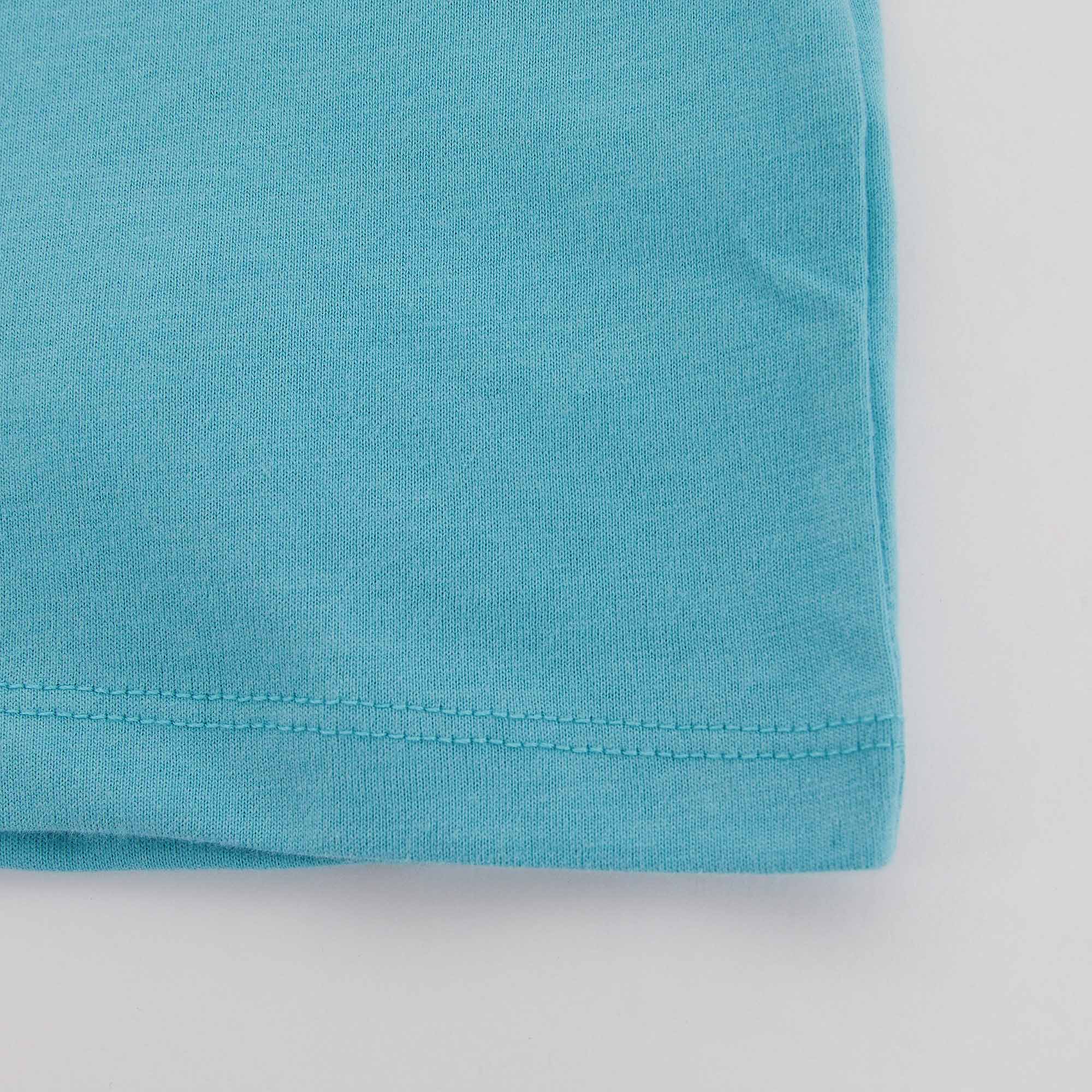 Boys Blue Logo Cotton T-Shirt