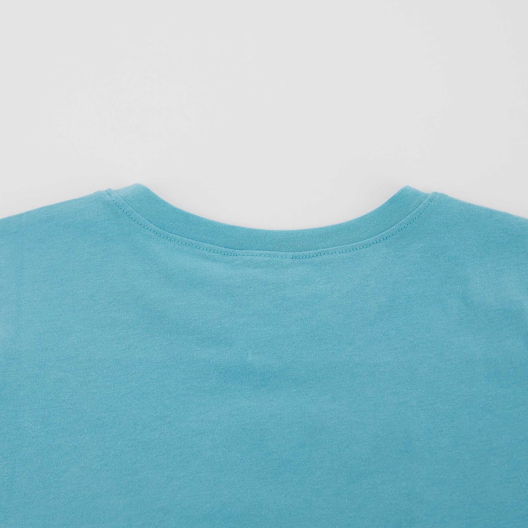Boys Blue Logo Cotton T-Shirt