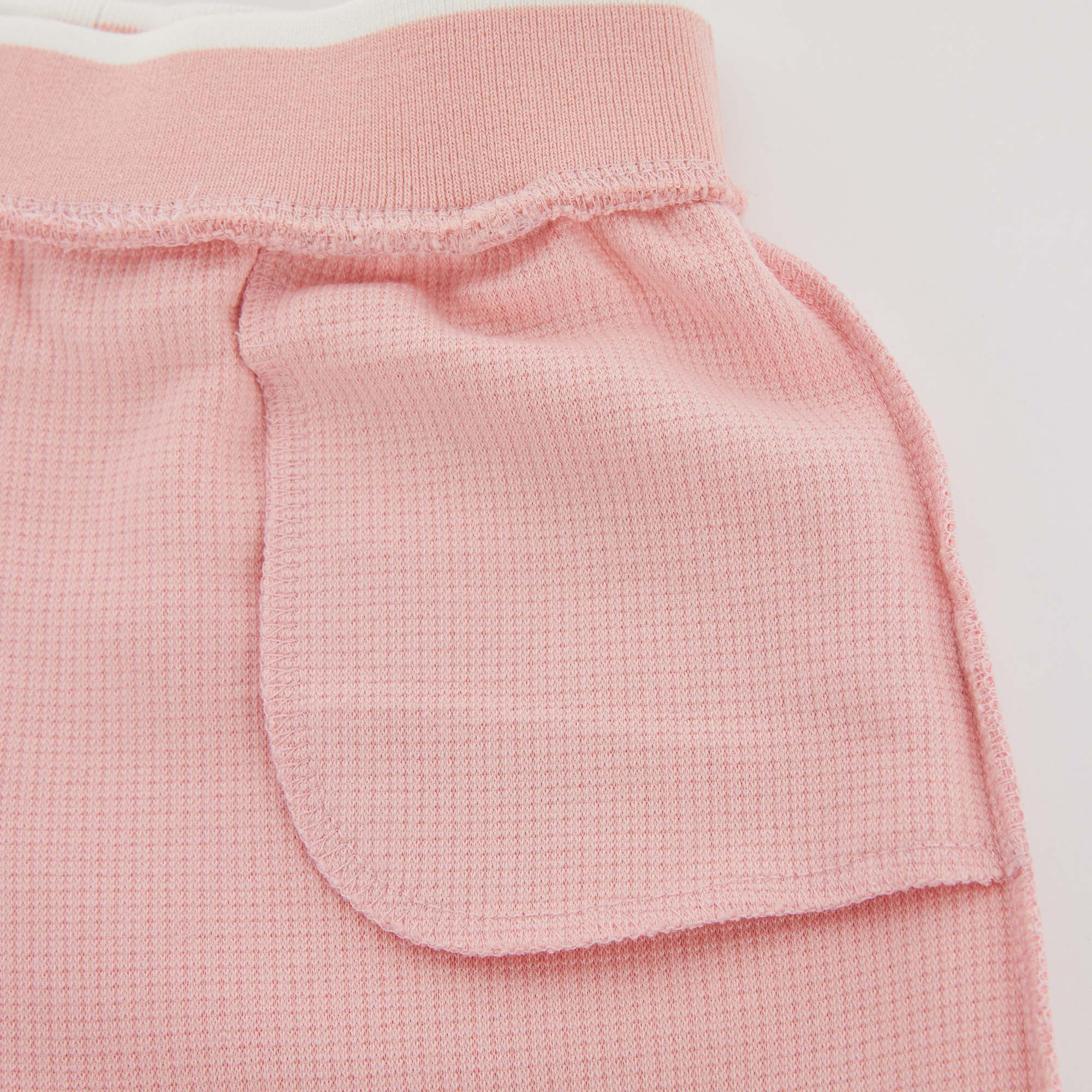 Baby Girls Pink Cotton Set