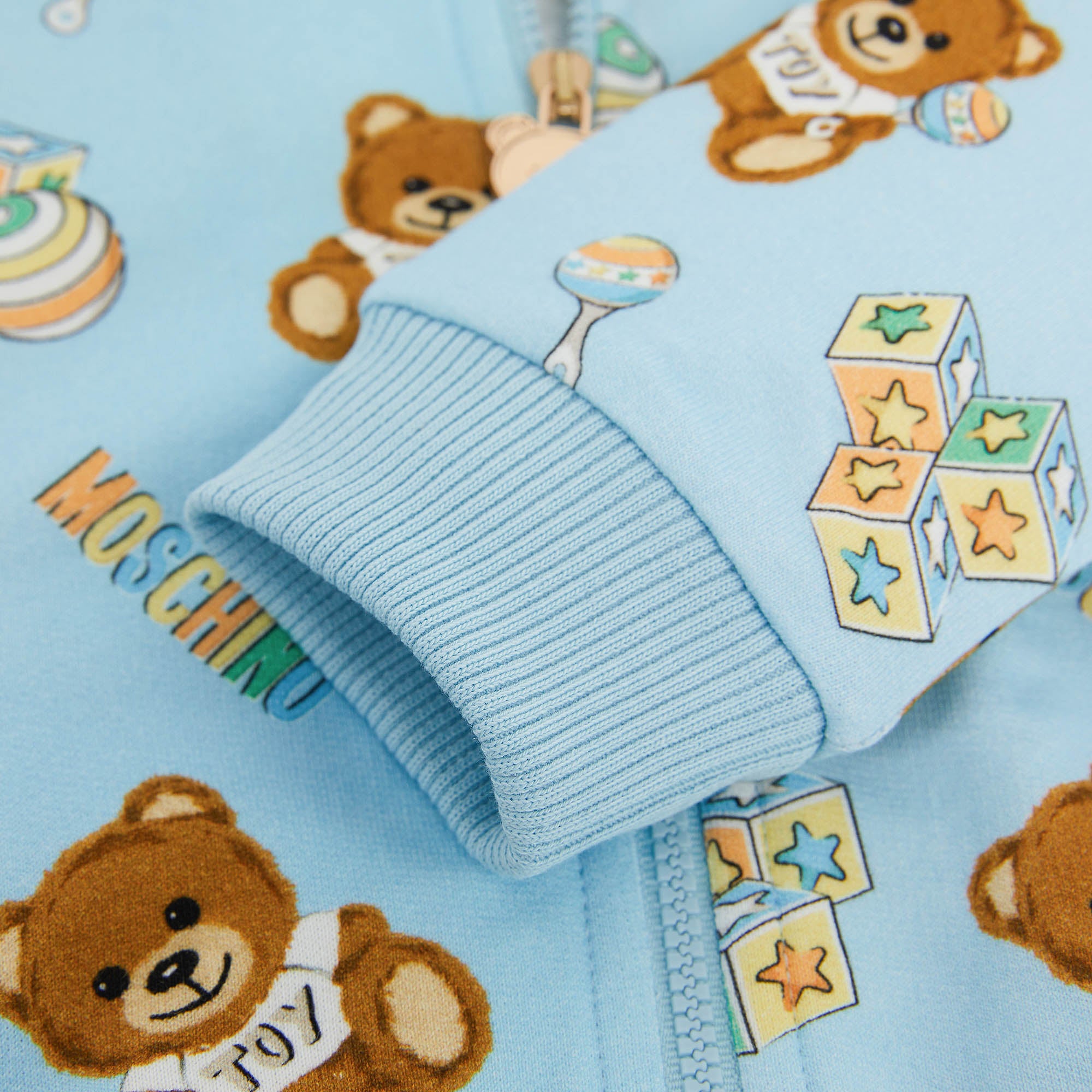 Baby Boys Blue Cotton Set